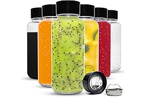 Purifyou Glass Water Bottle, A Sip of Brilliance