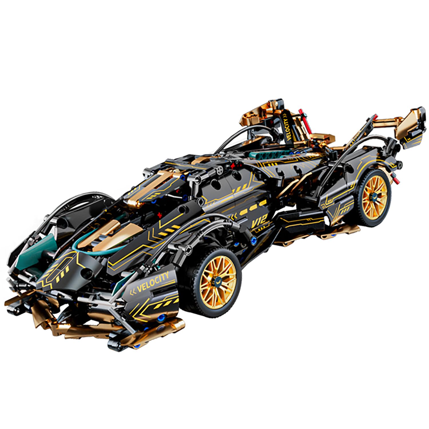 Amazon.com: Chodia Sport Racing Car Building Block Sets for Adults