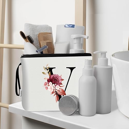 Vista 81 de Vavabox A-Z - Bolsa de maquillaje personalizada, regalos de cumpleaños para mujeres y madres, regalos para mejores amigas, bolsa de cosméticos