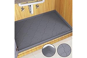 WeatherTech Under Sink Mats for Kitchen: Waterproof, Leakproof, Durable Under Sink Drip...
