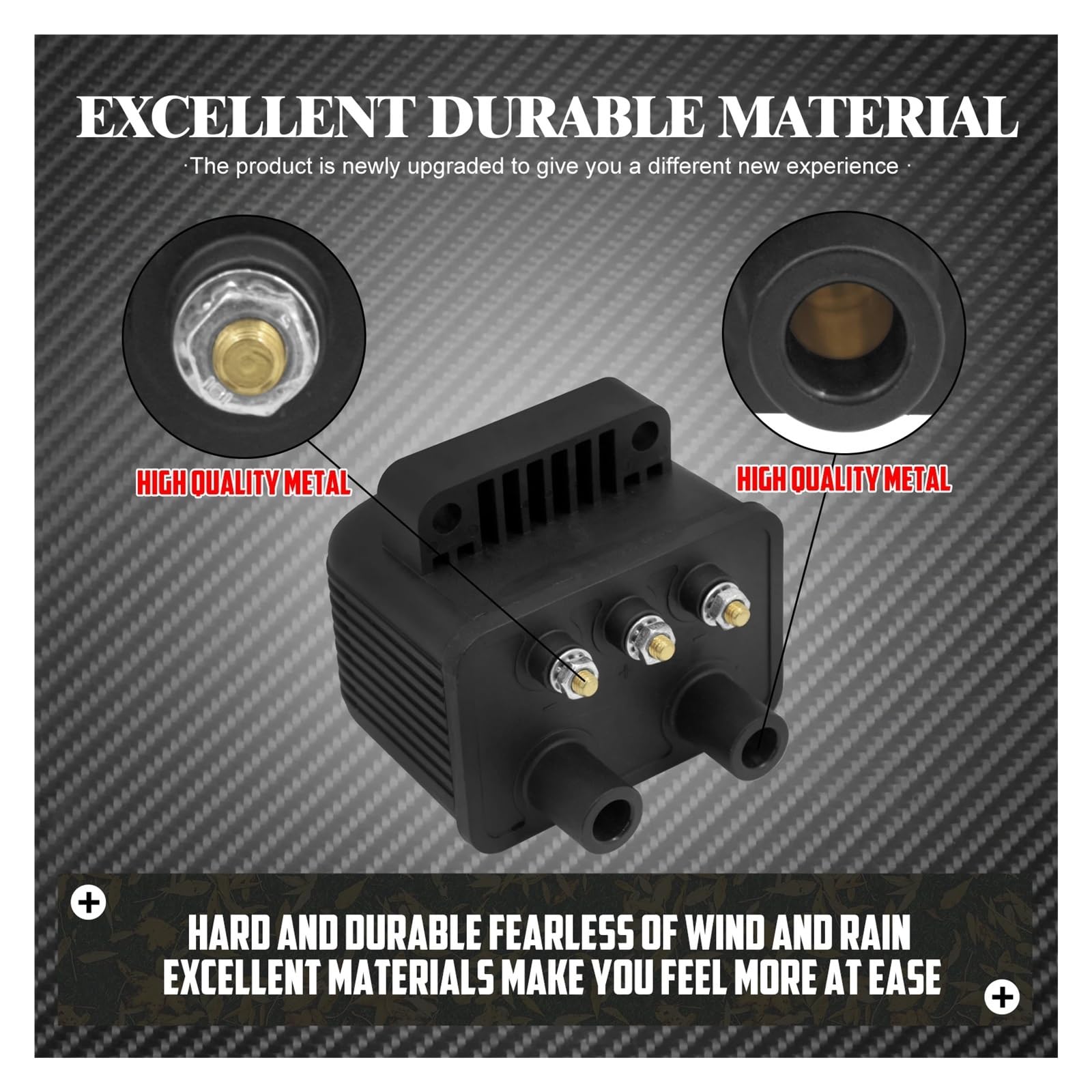 Cewka zapłonowa motocyklowa 3 Ohm Single Fire do Harley Touring do Softail do Dyna do Sportster