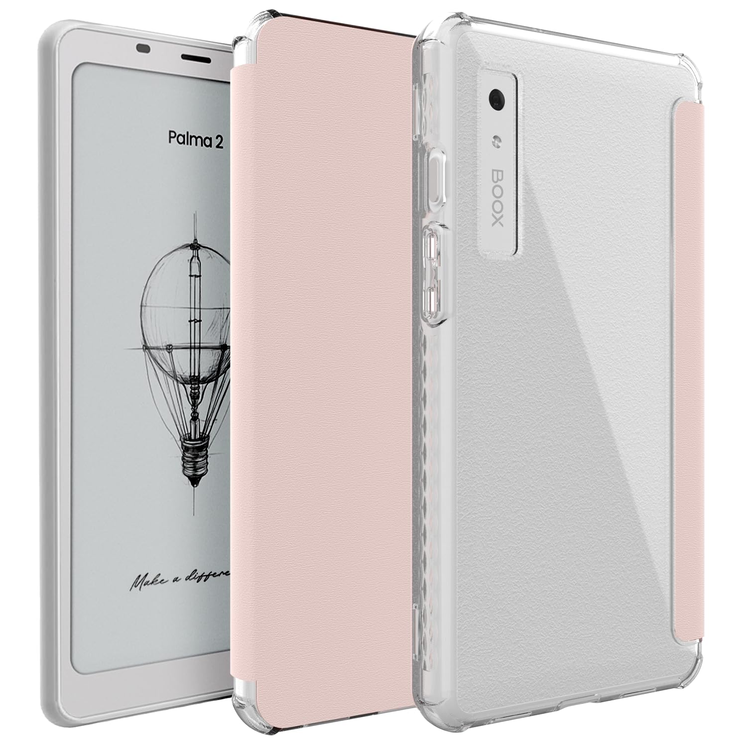 Amazon.co.jp: TUDIA SKN FLIP V2 Onyx Boox Palma 2 ケース用 –【強化