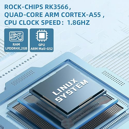 Miniatura 2 de Powkiddy X55 - Consola de juegos retro de mano incorporada, 20,000 juegos, 128G, pantalla IPS de 5.5 pulgadas, consola de videojuegos para niños y