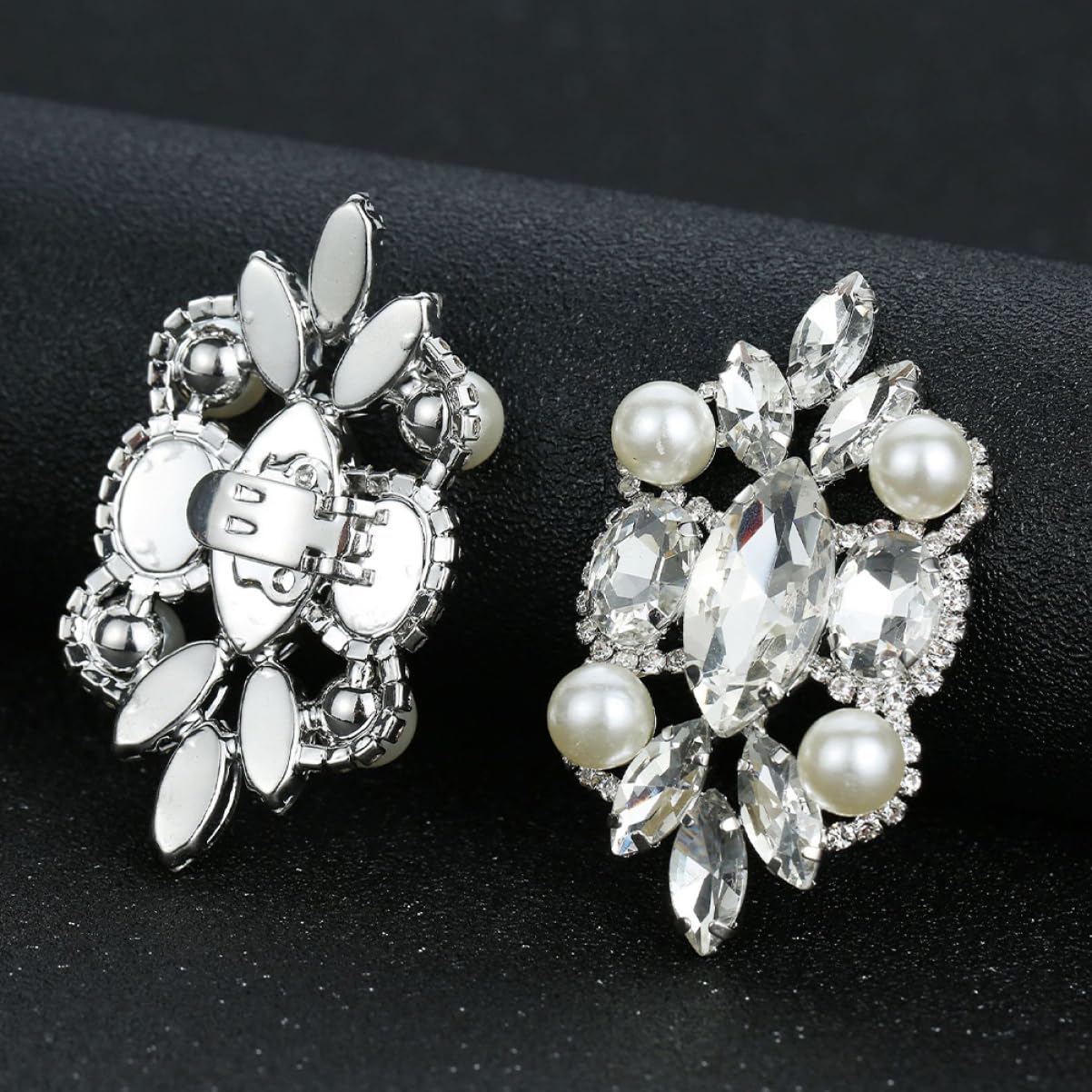 VALICLUD Fibbia Per Scarpe Da Sposa Scarpa Fibbie Per Scarpe Con Strass Fermagli Per Scarpe Da Donna Ciondoli Per Scarpe a Fiori Clip Per Scarpe Gioielli Per Scarpe Fai Da Te Abs