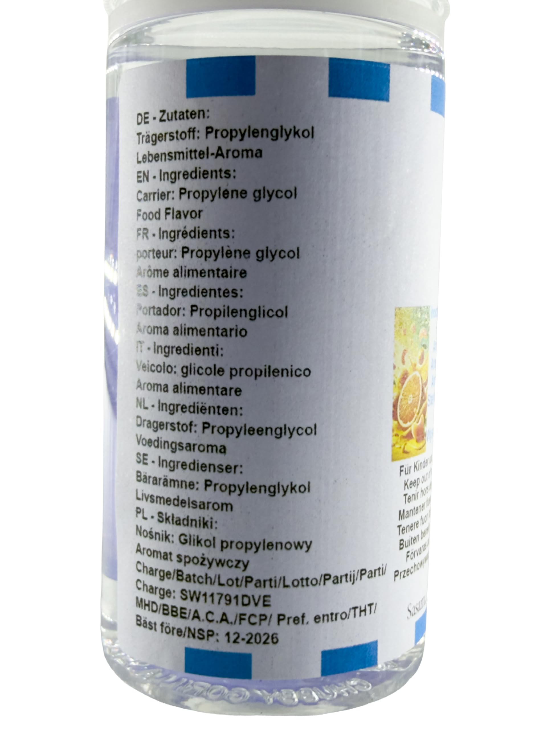 Klementynka aromat koncentrat – Wegański – Sasami – 100ml