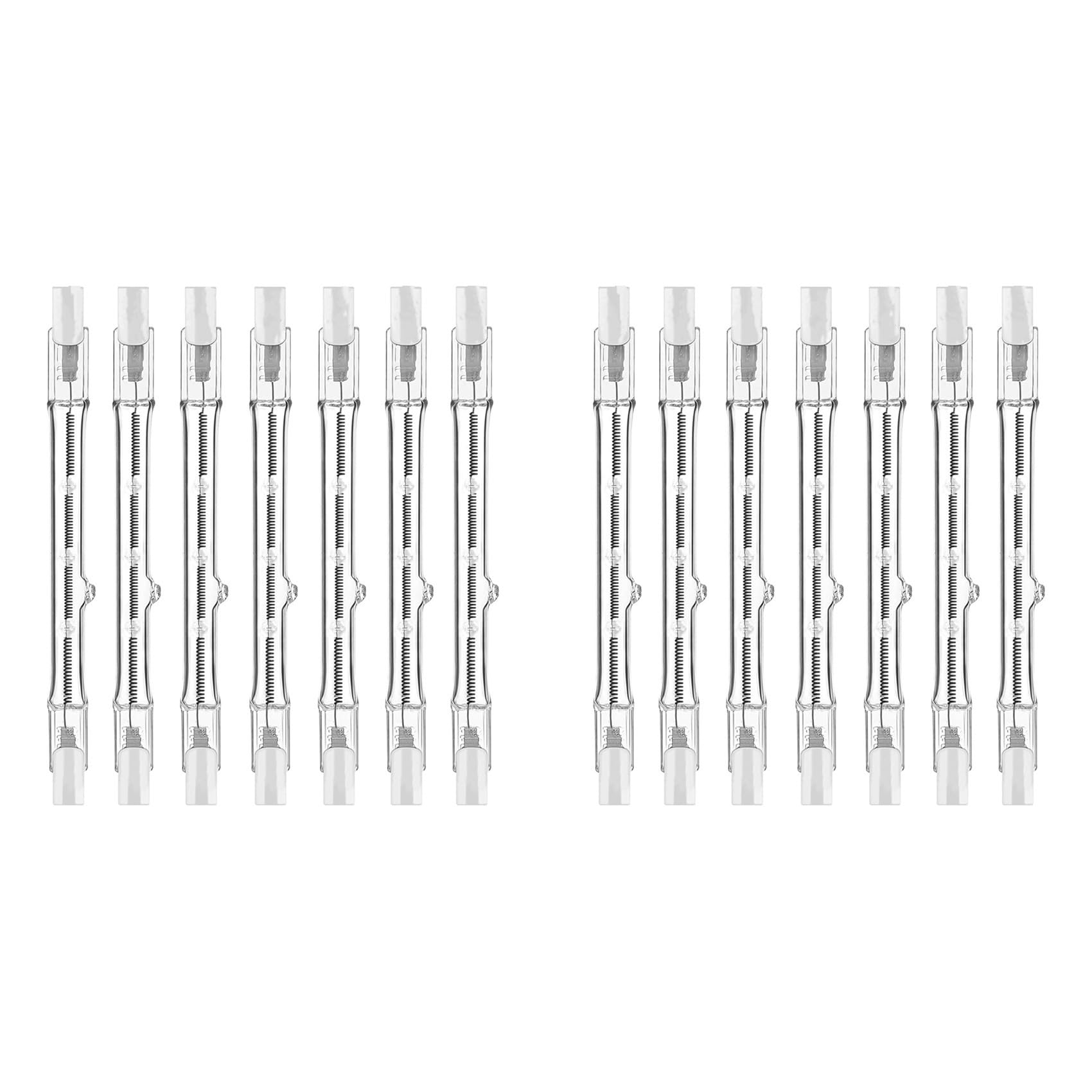 Hndhbfgrt R7s Light Bulbs, 14 Packs R7s Bulb 118mm Dimmable 230V Bulbs, Linear Light Bulb 300W