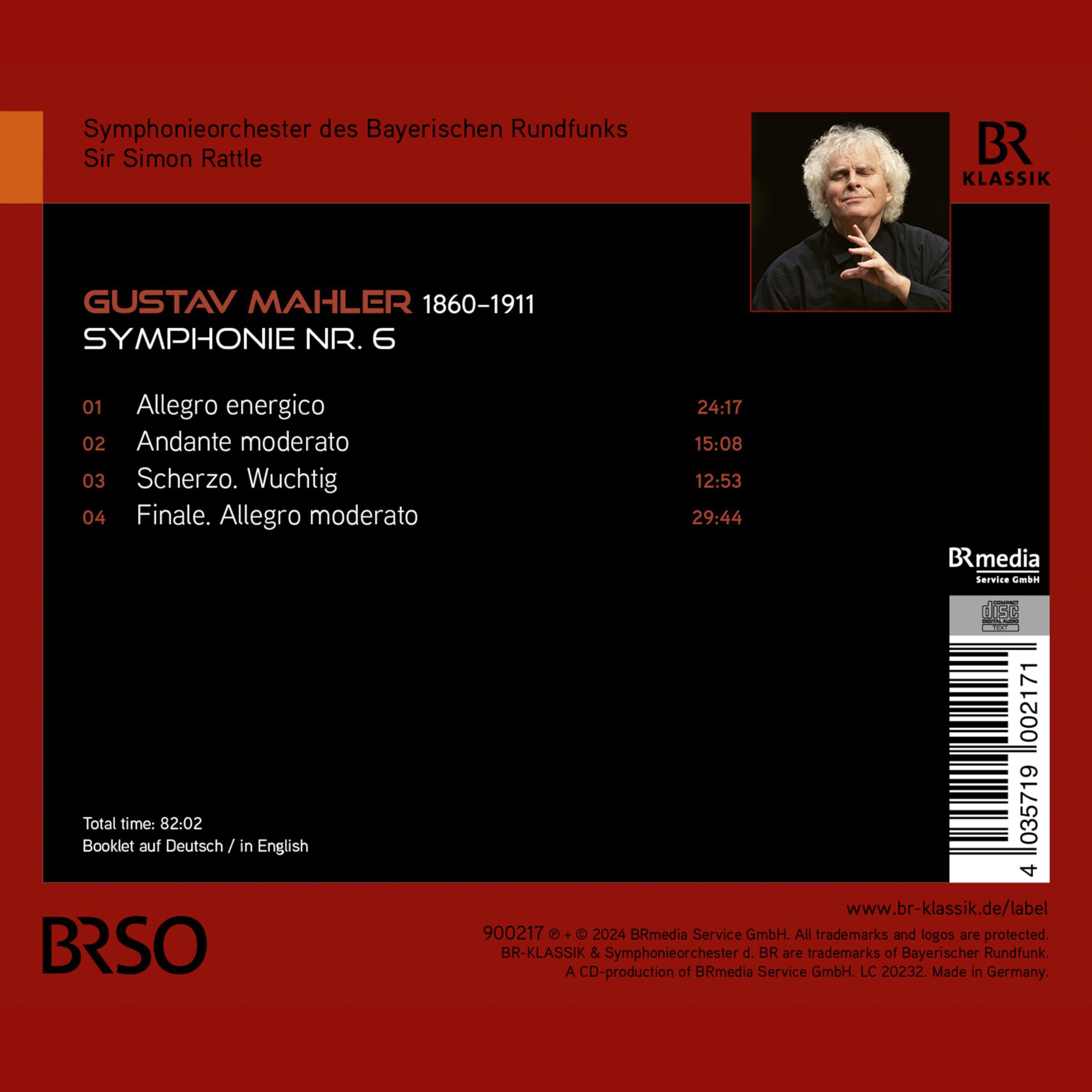 Mahler: Symphonie Nr. 6