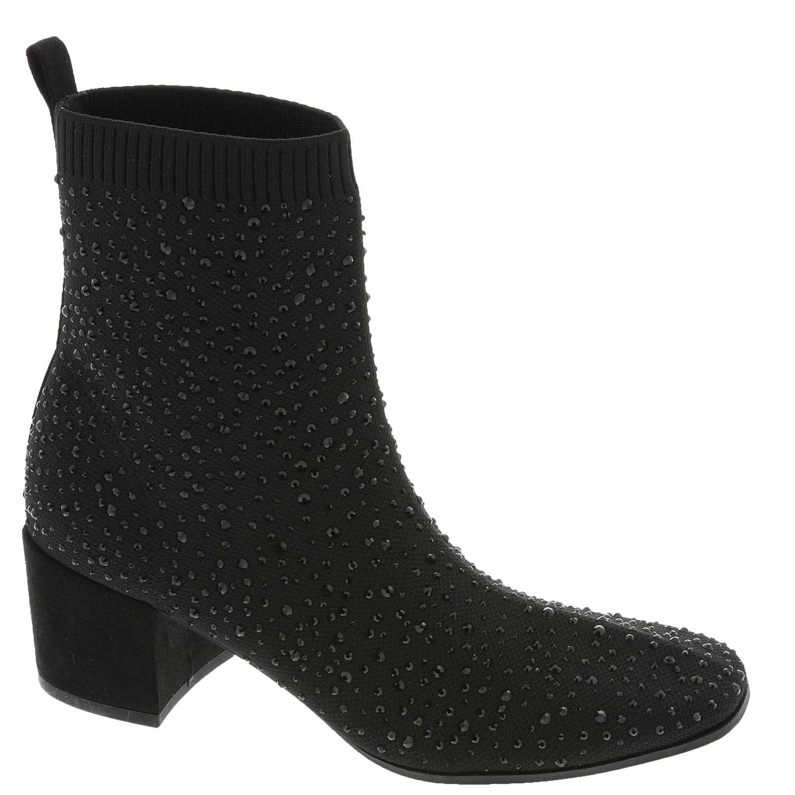 Kenneth Cole REACTION Rida Stretch Jewel Womens Boot 6 C D US Black