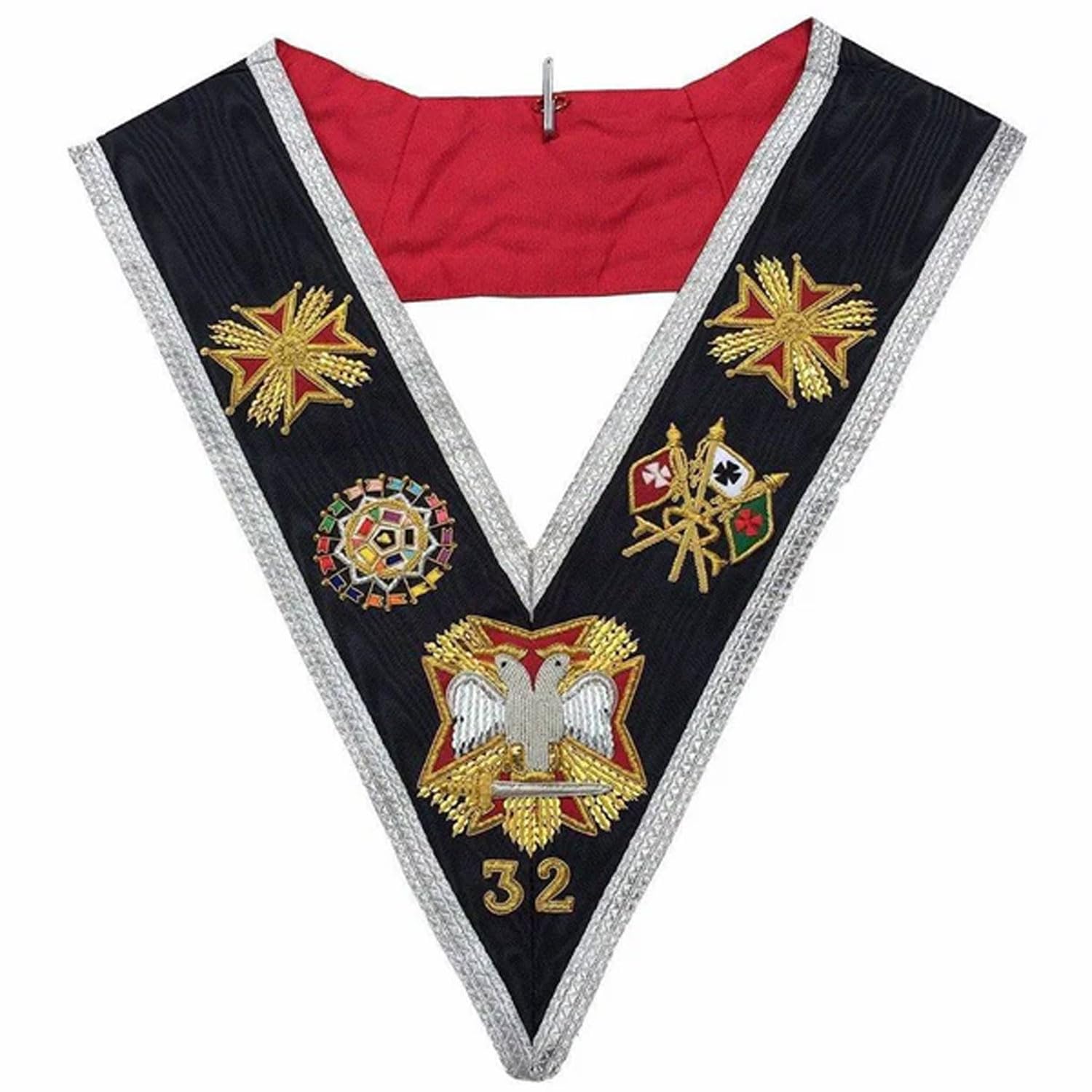 Bricks Masons Rose Croix 32nd Degree Collar