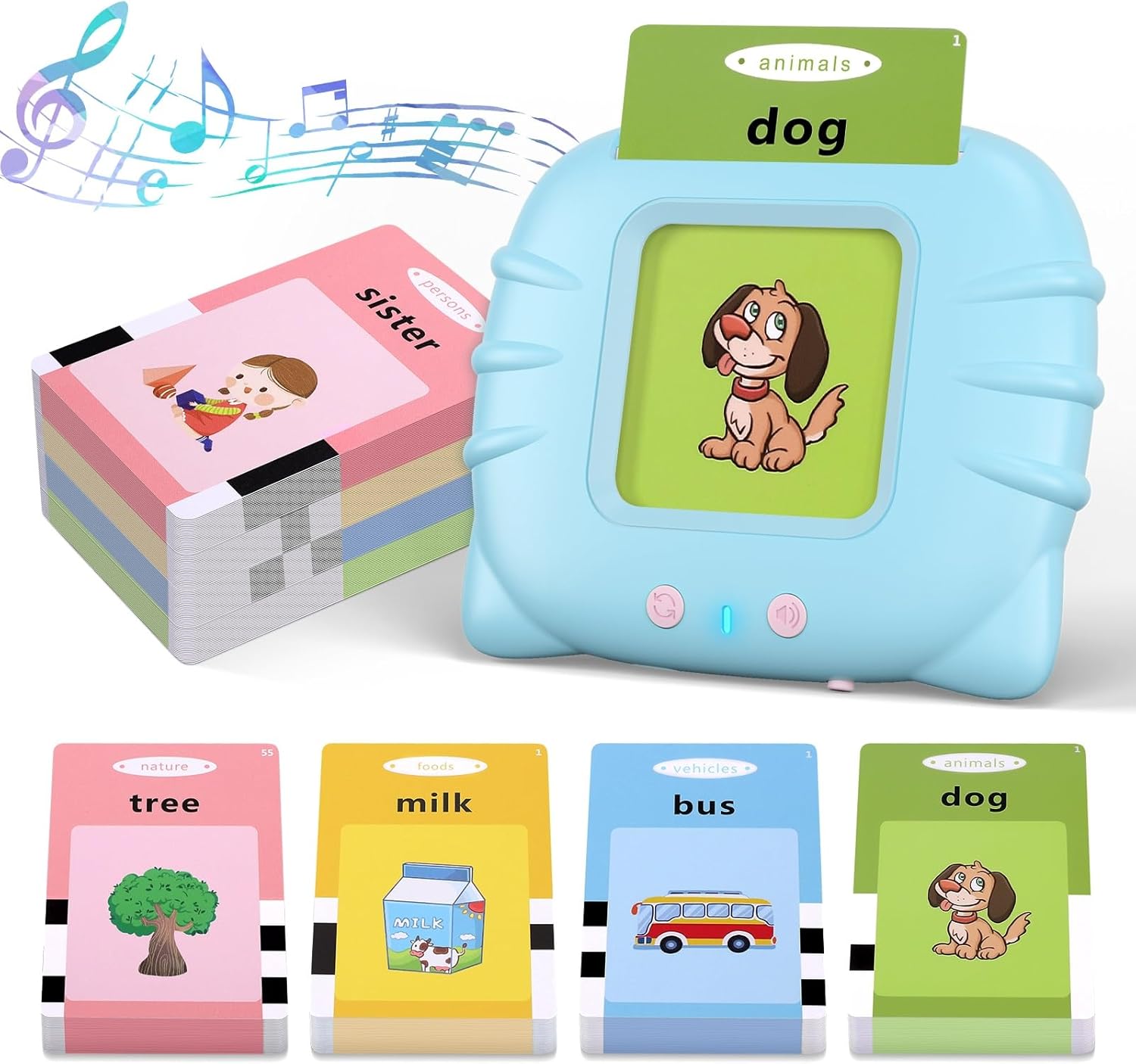 Pocket Speech for Toddlers Toy, 224 Sight Words Talking