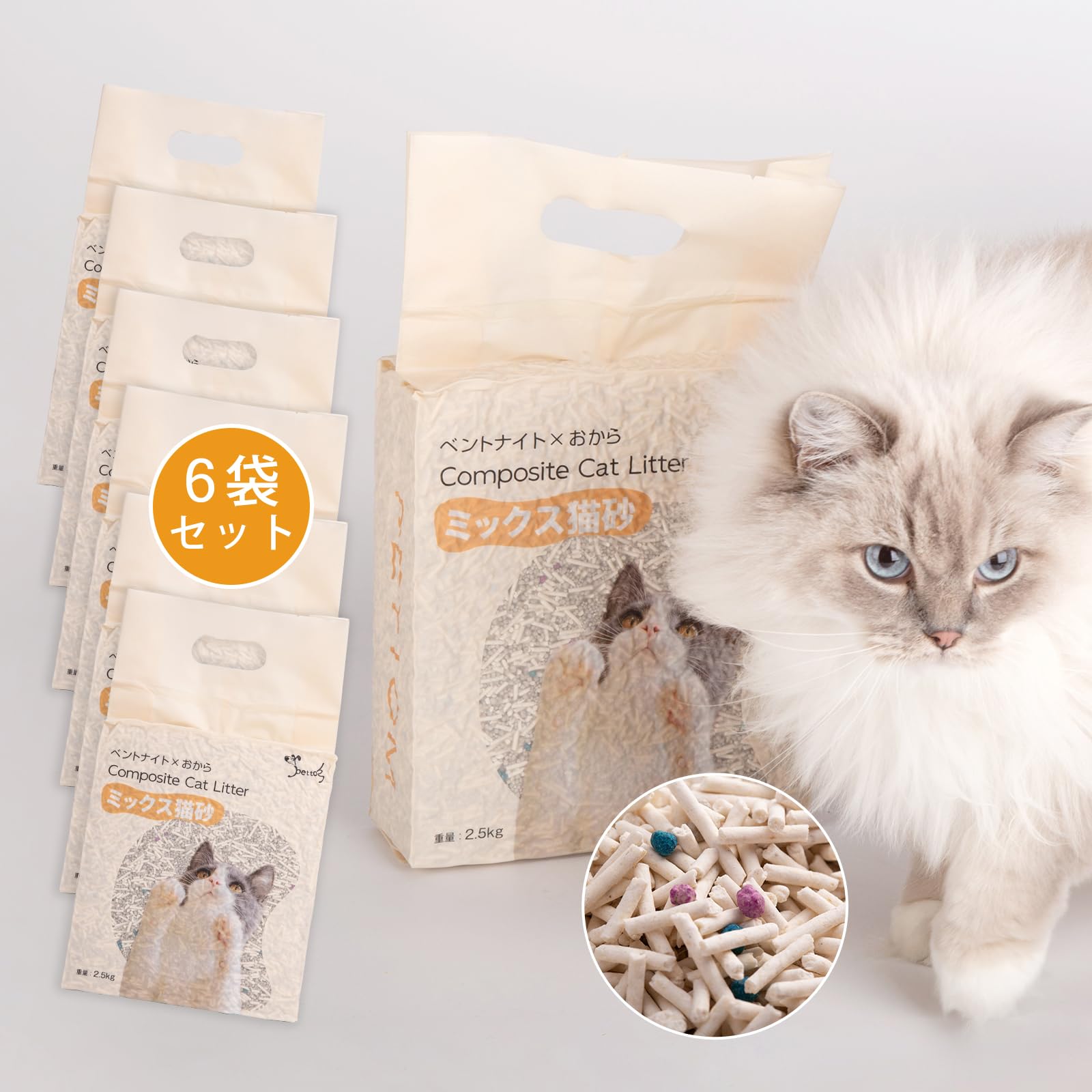 Amazon | Shinyever 猫砂 おから 固まる 猫の砂 猫砂 流せる 軽量 猫 Amazon | Shinyever 猫砂 おから 固まる 猫の砂 猫砂 流せる 軽量 猫