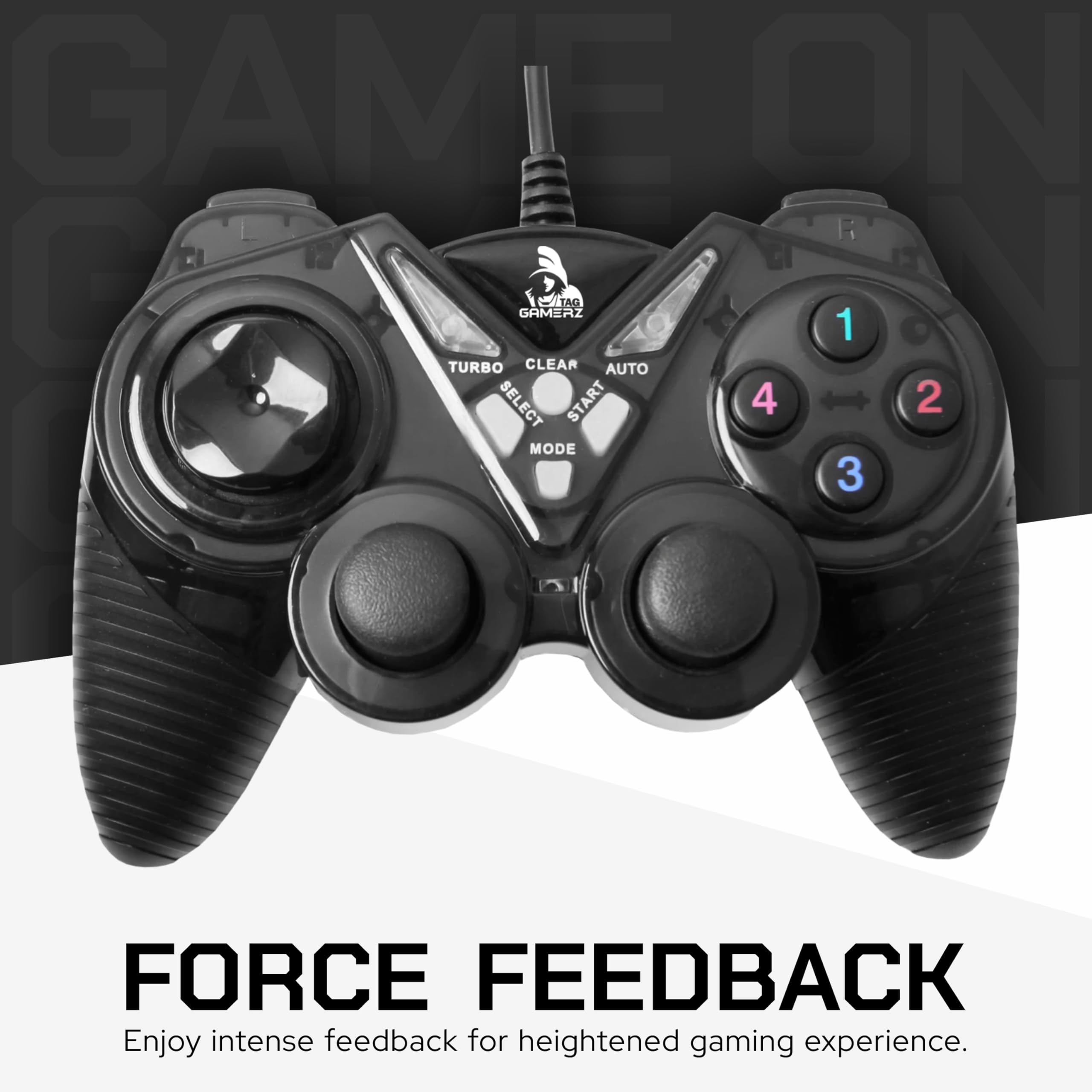 GITALLAR ゲームコントローラー Amazon.in: Buy TAG Gamerz G20 USB Gamepad | Vibration Motor