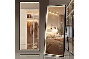Full Length Mirror with LED Lights: Illuminate Your Reflection