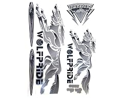 WOLF PRIDE Zone Cricket Bat Sticker