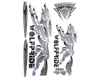 WOLF PRIDE Zone Cricket Bat Sticker