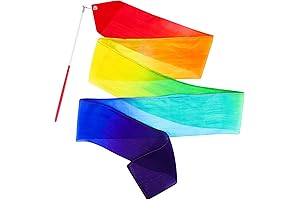 Sarah Silks Rainbow Streamer: A Tapestry of Colors for Dance and Play