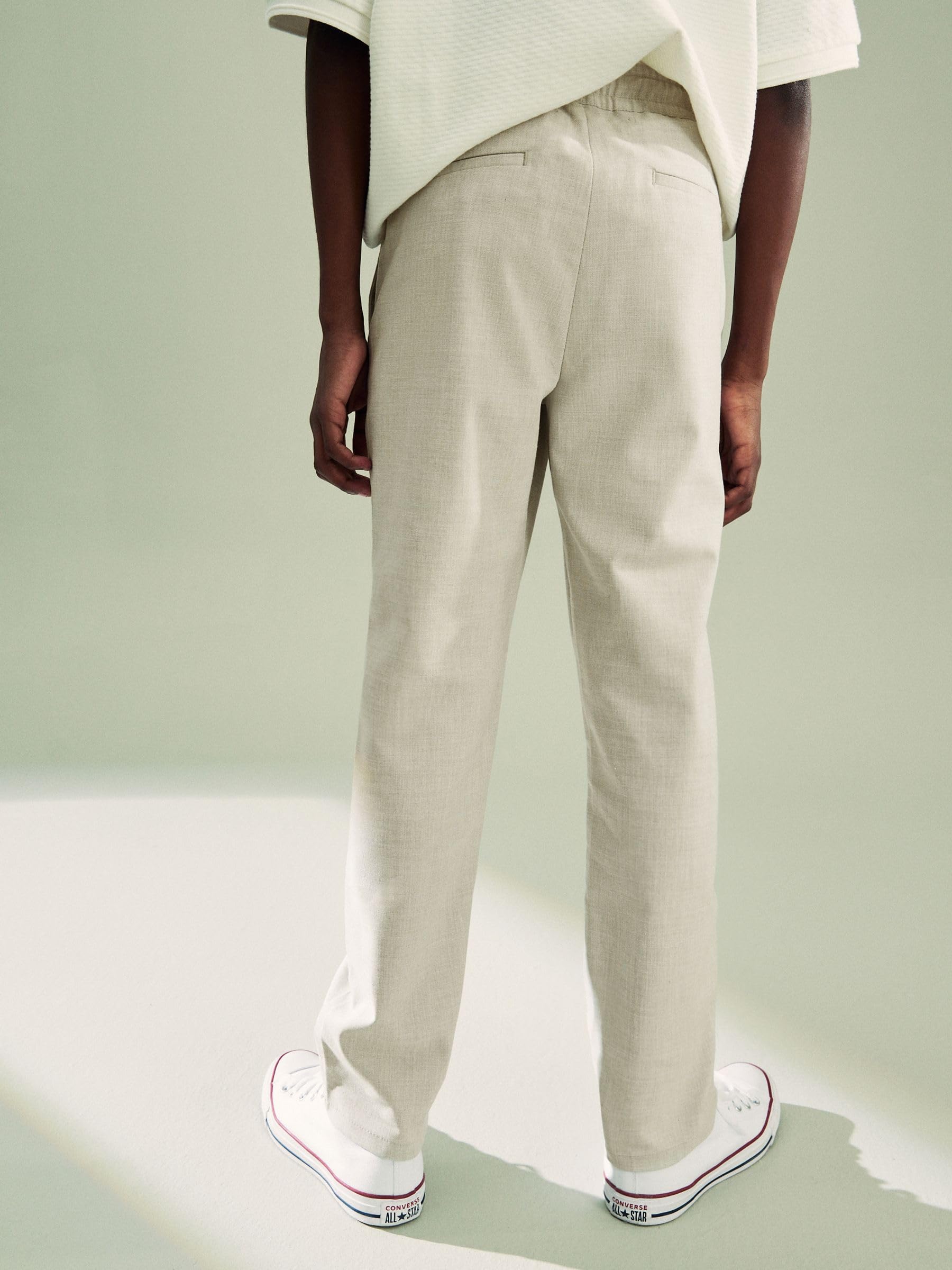 NEXT Ragazzo Pantaloni Eleganti in Misto Lino