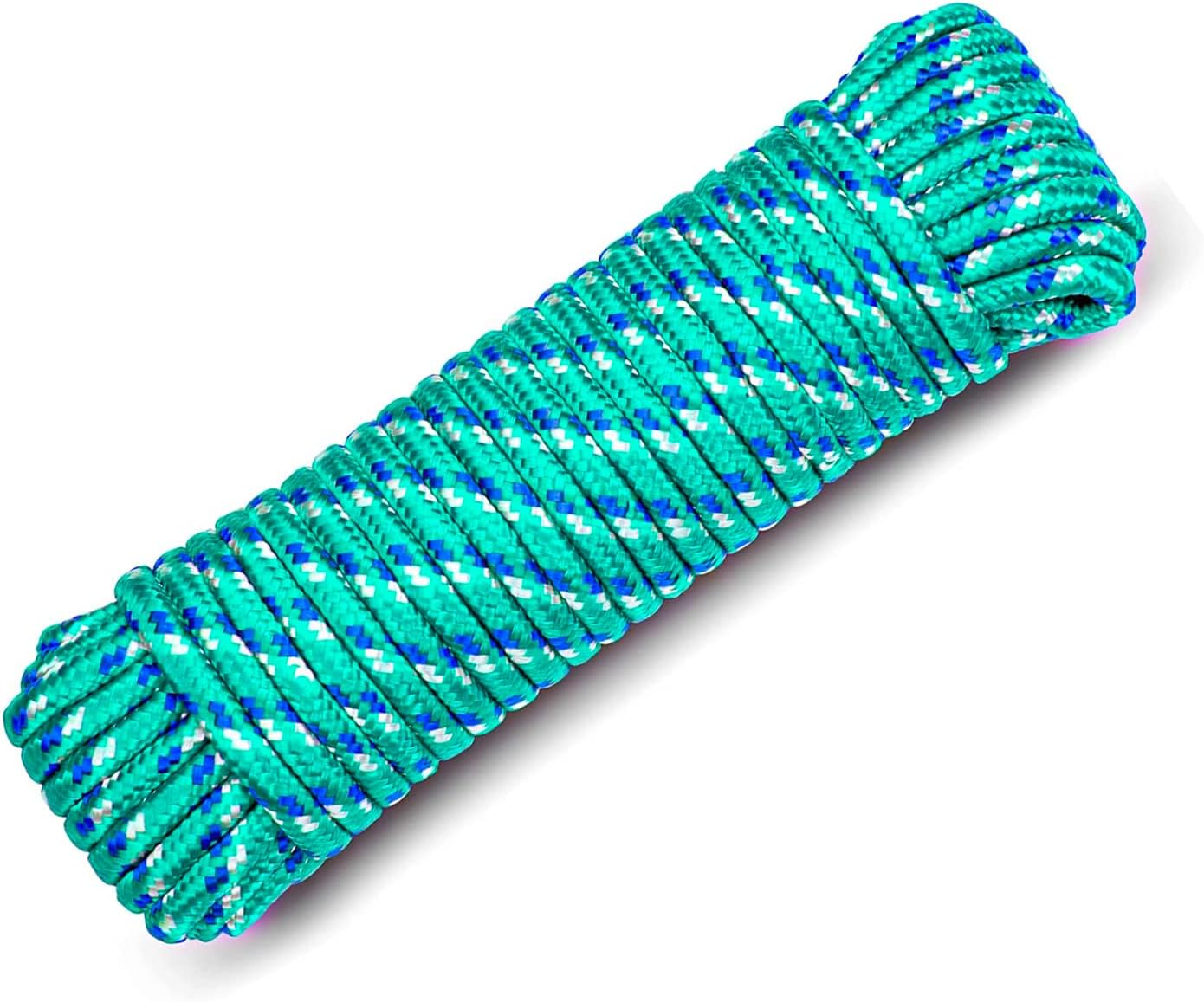 SteadMax 100 ft Multicolor 1/4 inch Thick Poly Rope