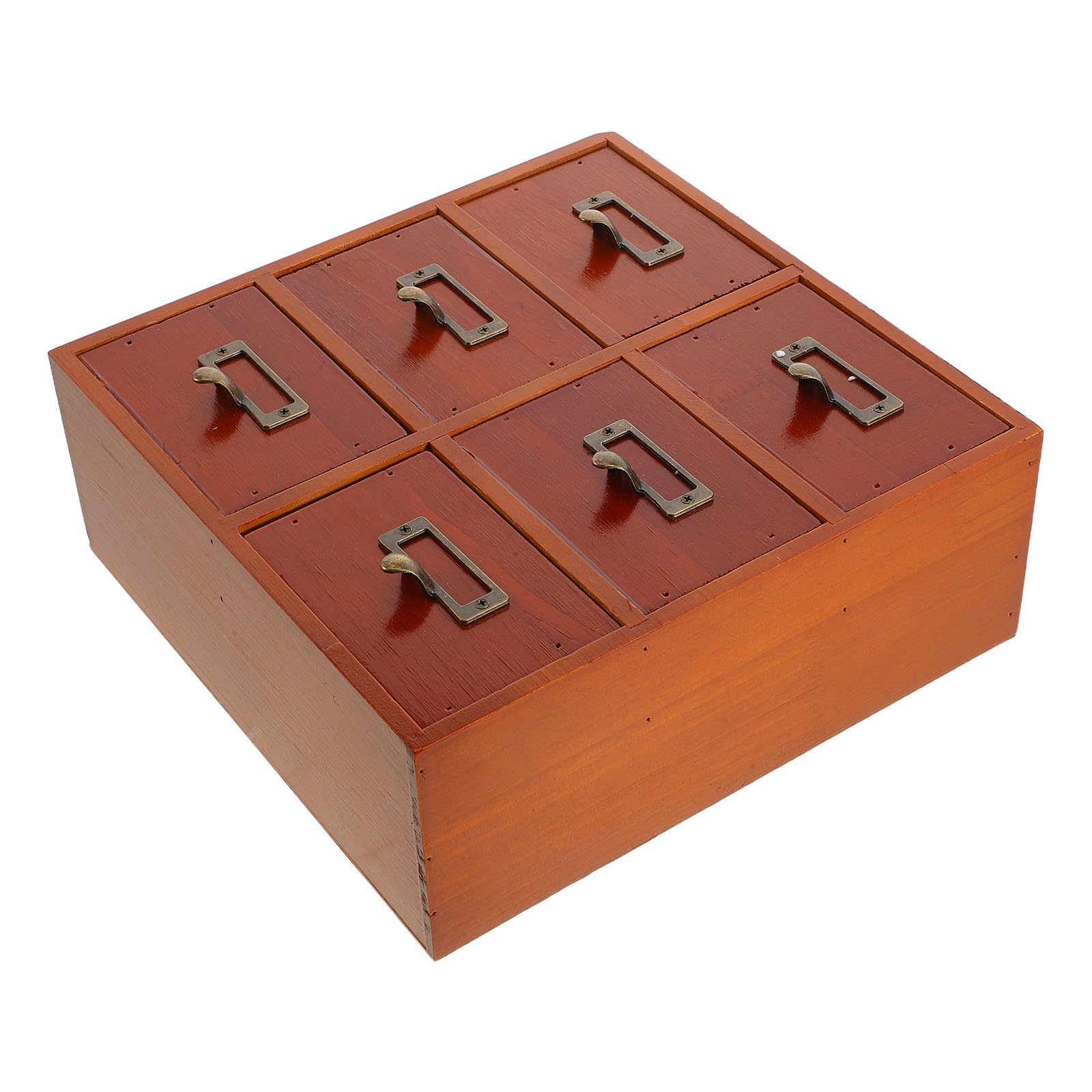 Uonlytech Caja Organizadora de Sobremesa de 3 Niveles, de Madera Apilable