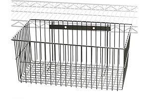 Shelving Inc. Wire Utility Basket for Wire Shelving