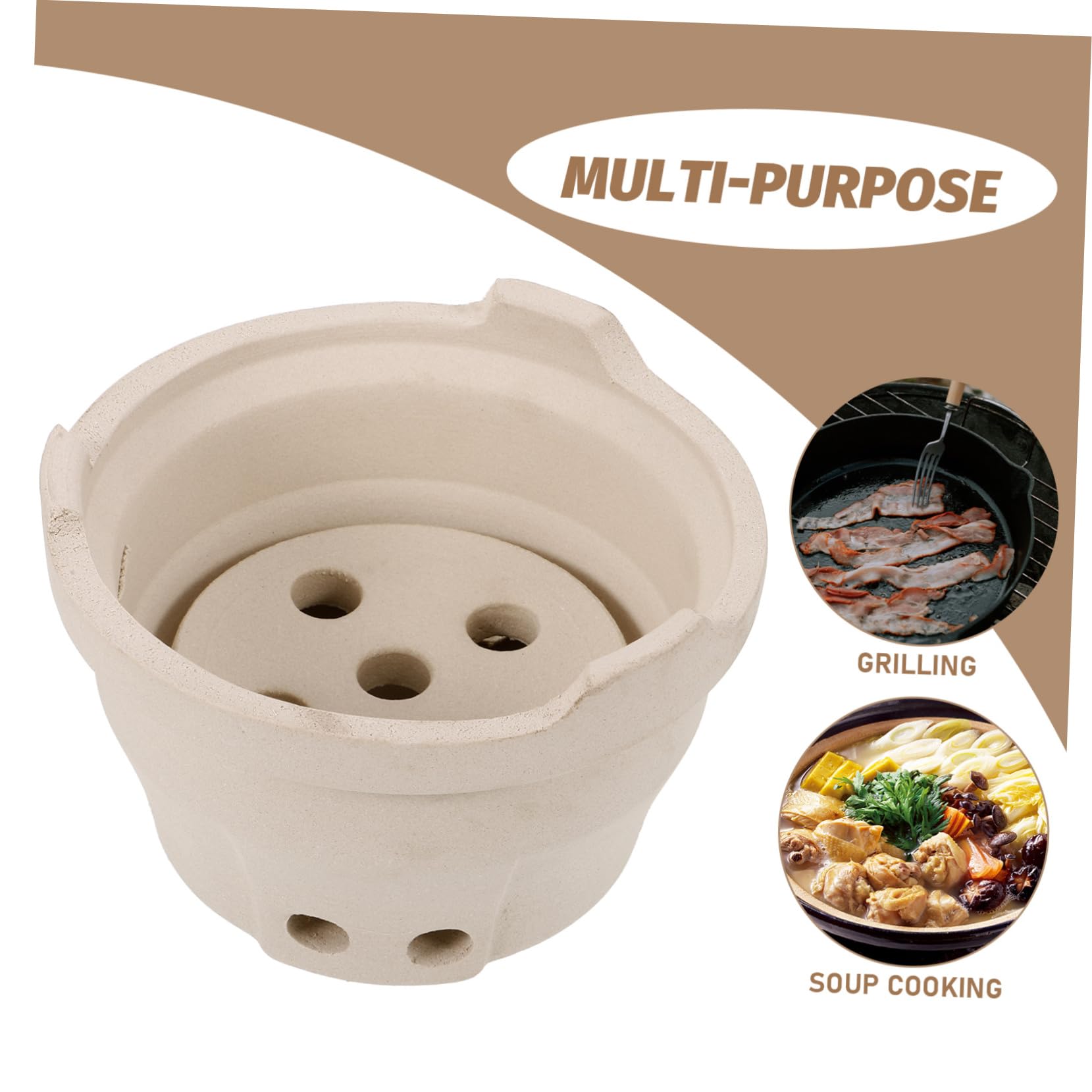 Toyvian Estufa De Camping Portátil Rejilla Para Barbacoa Plancha Para Parrilla