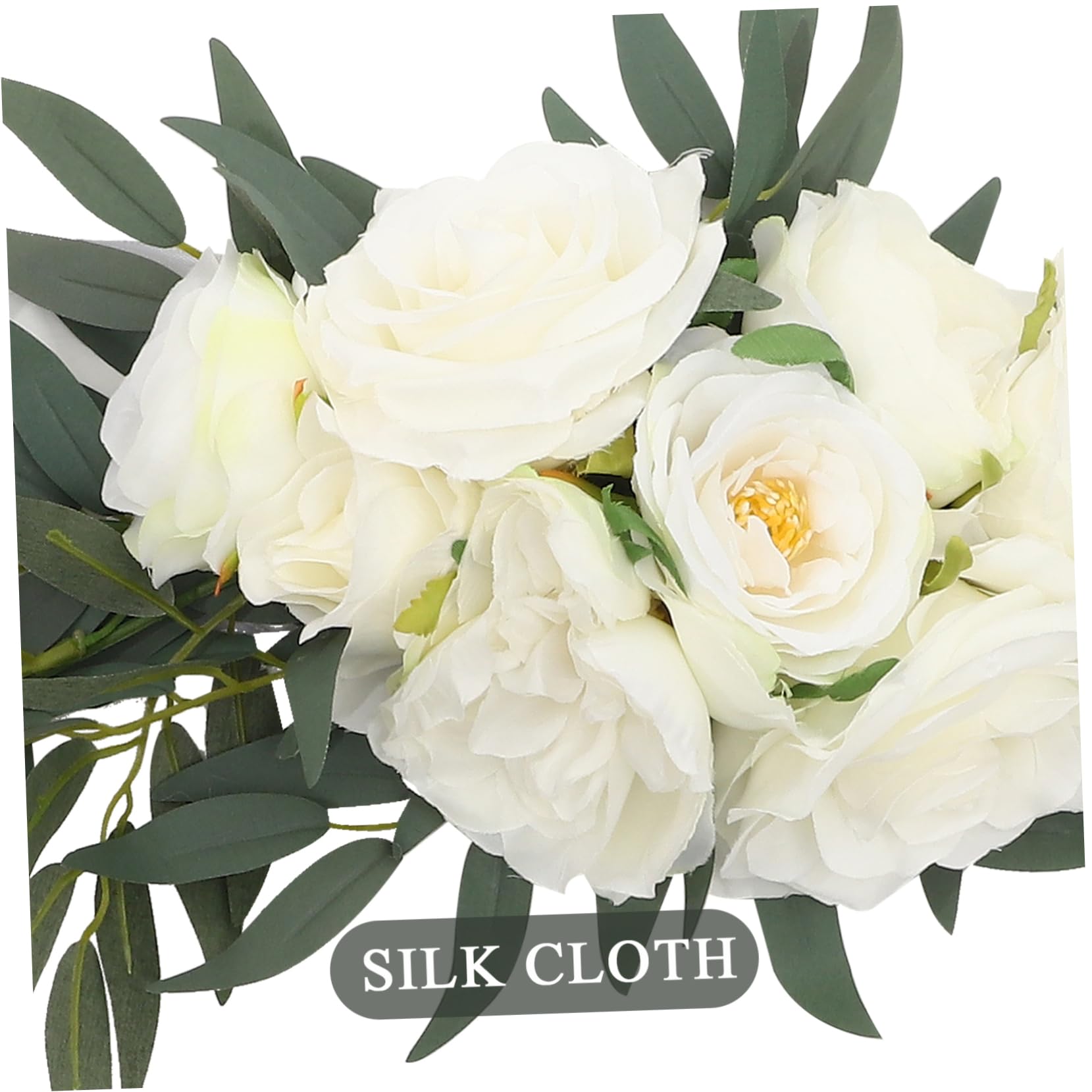 2stücke Hochzeitsbogen Swag Set Dekoration Für Hochzeitszeremonien Und Feierlichkeiten Vielseitig Für Indoor Und Outdoor Geeignet Weiß-grün