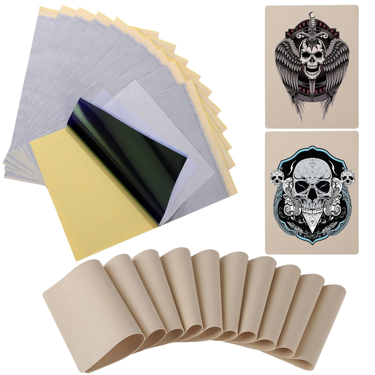 Fake Skin Tattoo Practice Skin Set - Realistic Tattooing
