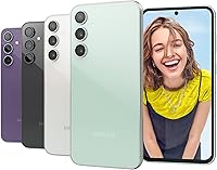 Vista 3 de SAMSUNG Galaxy S23 FE 5G S711B-DS Dual SIM 128GB 8GB RAM, GSM Teléfono celular móvil desbloqueado de fábrica Modelo global - Crema