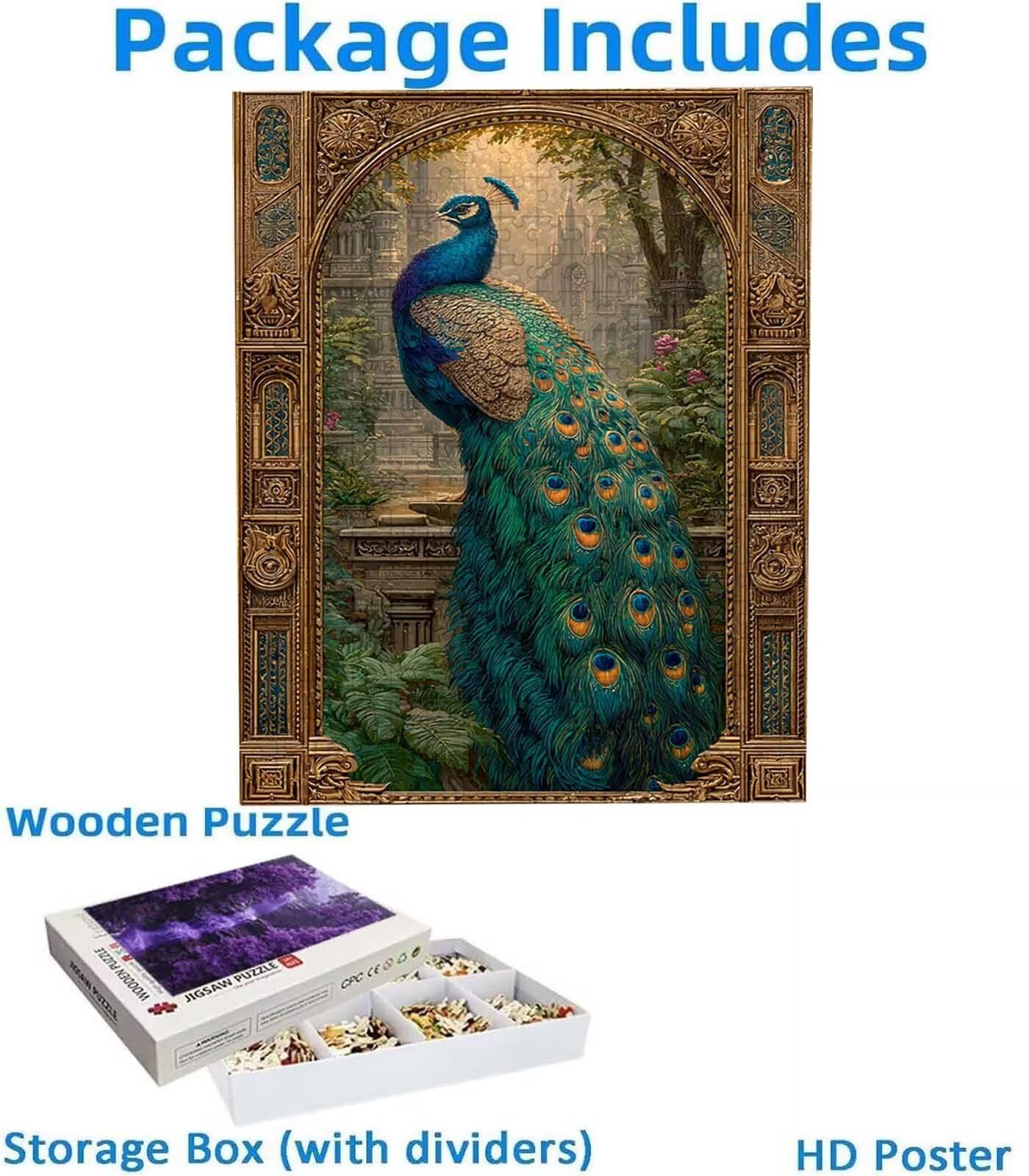 Puzzle dla dorosłych 2000 sztuk paw kwiat 100x70cm puzzle dla dorosłych gra edukacyjna wyzwanie zabawki 2000 elementów dla dzieci, kolorowa układanka do majsterkowania do dekoracji wnętrz PjY7277 J-4