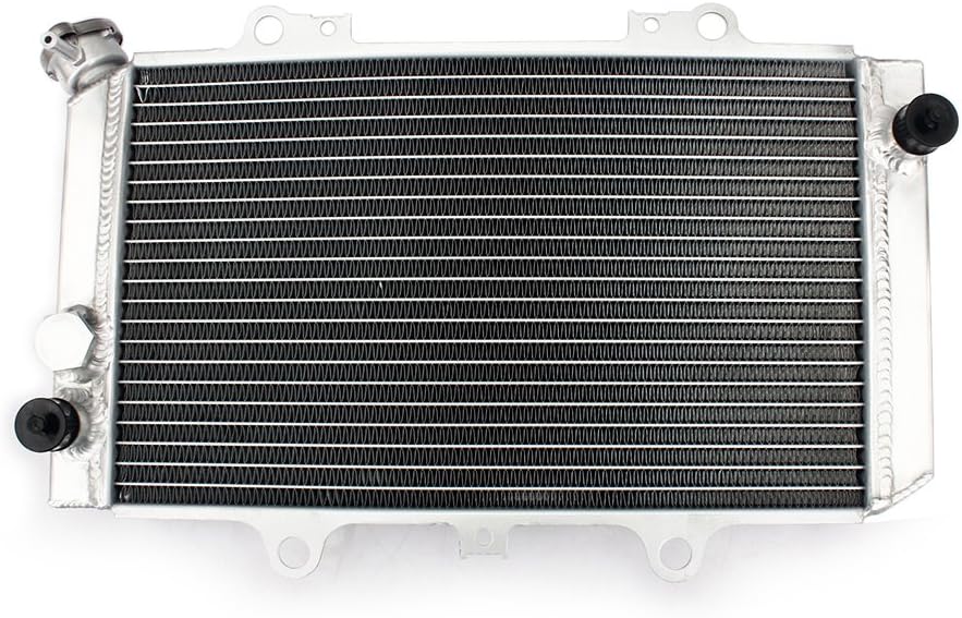 Aluminum Radiator for Yamaha Grizzly 660 YFM660F /Hunter Edition 2002-2008, 5KM-12461-00-00