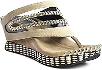 Vista 2 de Modzori Sandalia reversible de cuña media Valencia