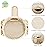 Narwey Barrel Drawstring Checkered Makeup Bag Large Cosmetic Bag Make up Bags Toiletry Bag Travel Bags for Toiletries Organizer for Women Gift for Teen Girls (Brown Checkerboard) (Patent)