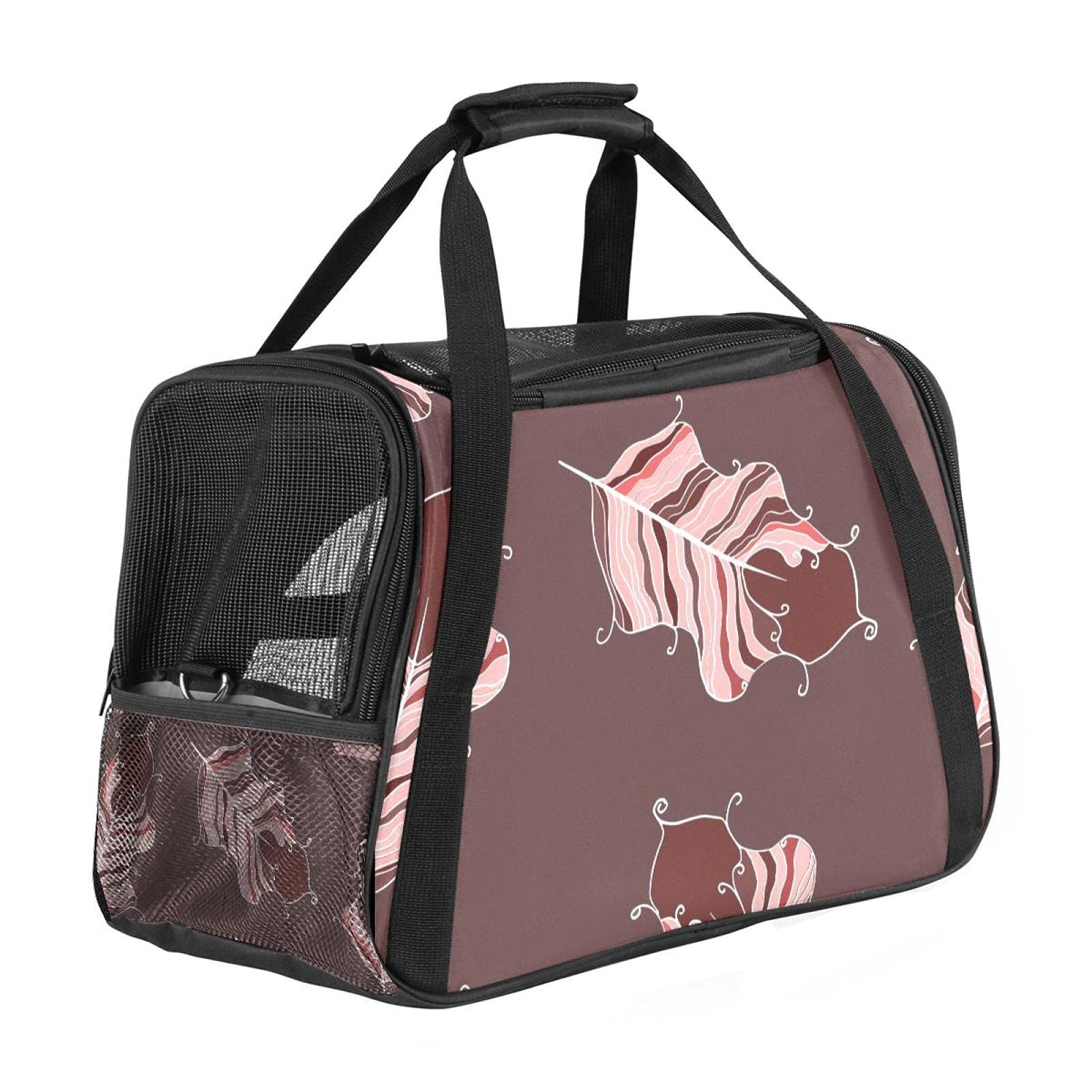 Sac de transport pour animal domestique à impression hippie élégante et confortable