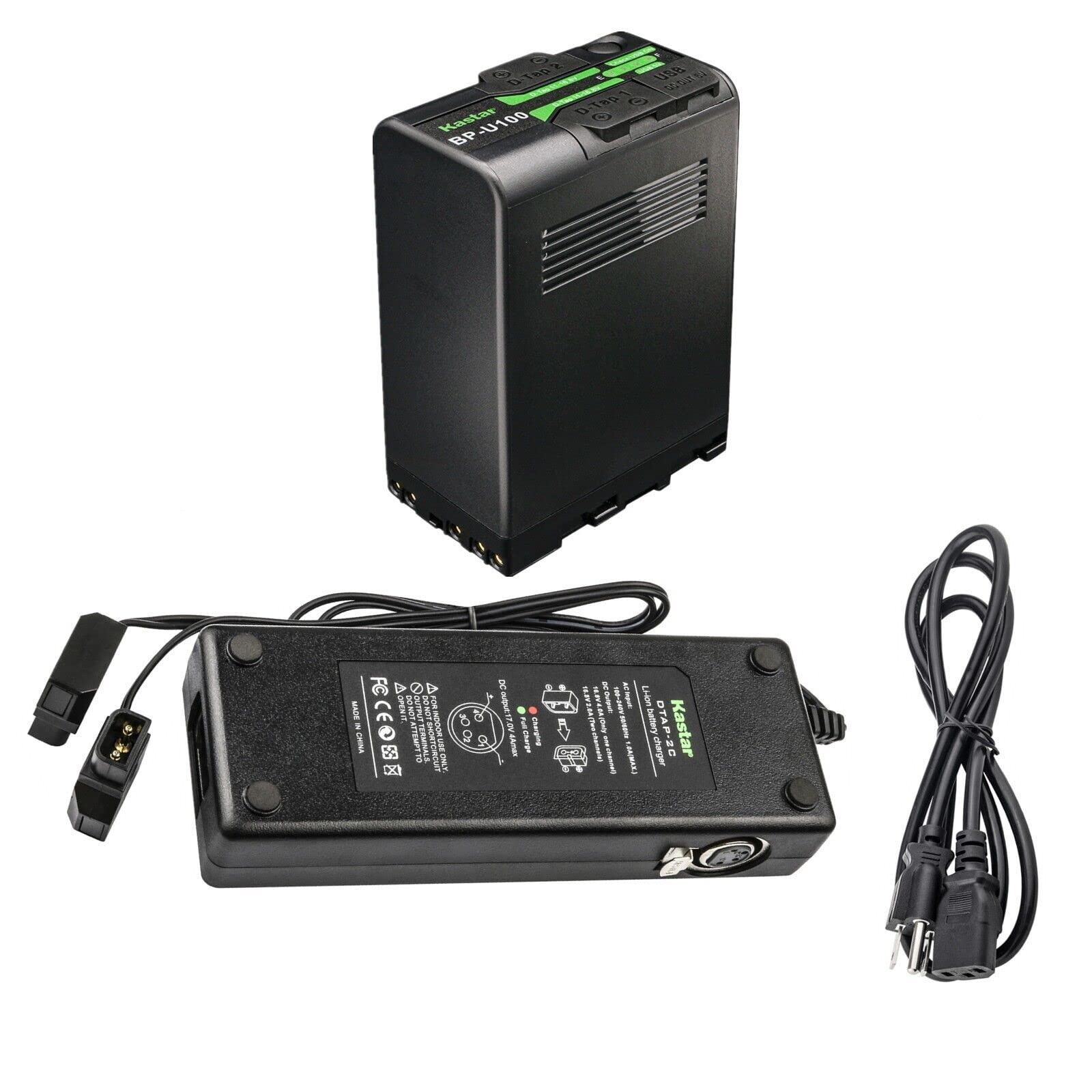 Amazon.com: Kastar BP-U100 Battery 1 Pack and Dual D-Tap Charger