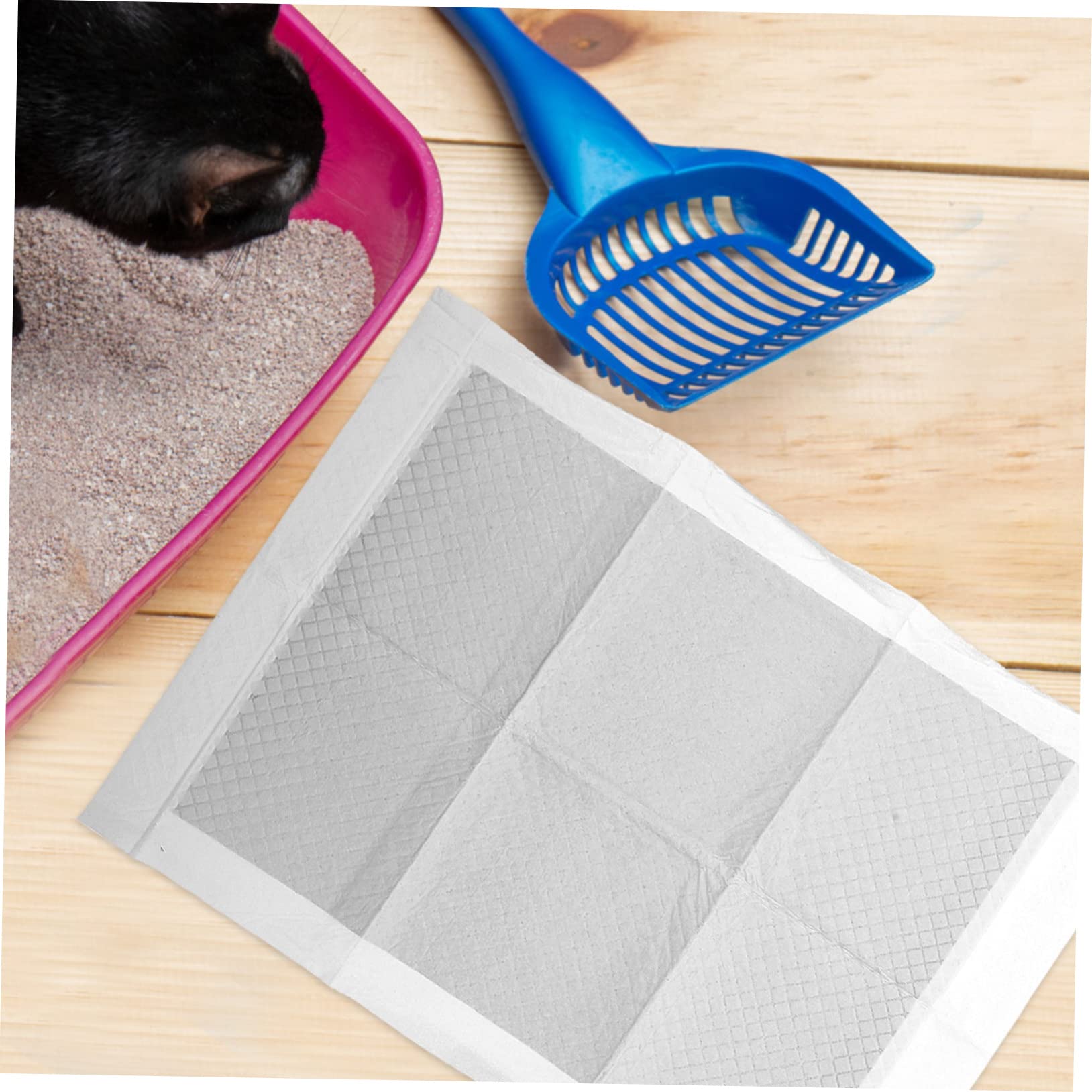 VANZACK 2 Series Almohadillas De Entrenamiento Perros Empapadores Desechables Absorbentes Mascotas Olores Entrenamiento Y Cuidado 100 Piezas*2