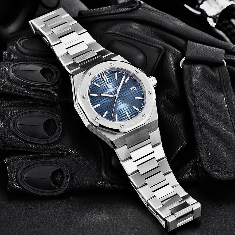 Pagani Design herrenuhr automatik Japanische Miyota Uhrwerk Klassische Edelstahl 40mm Saphirglas 100M Wasserdicht Geschäfts Herrenuhren