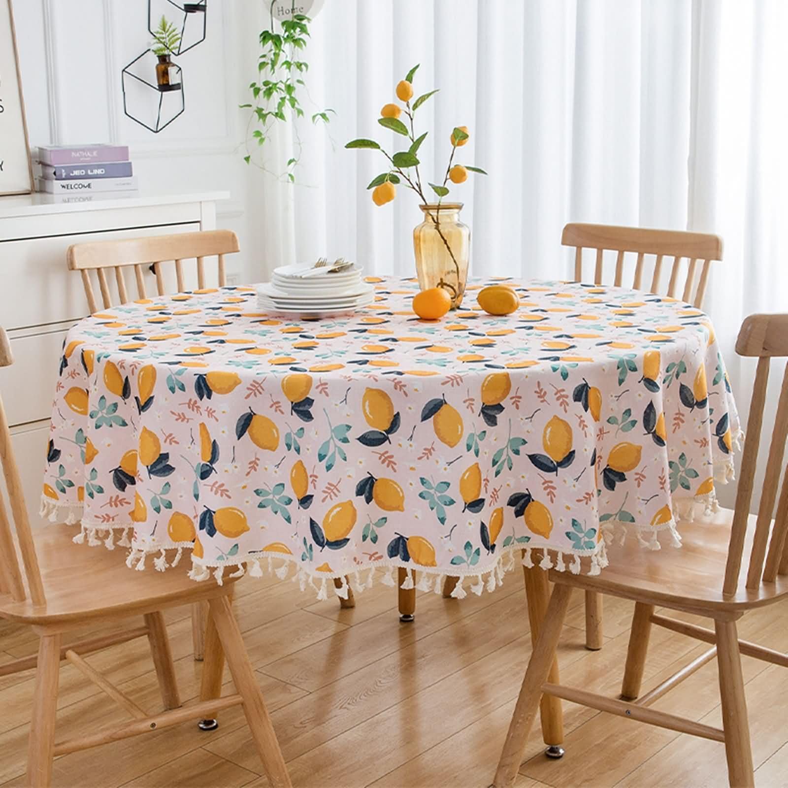 Picnic couverture imperméable ronde jaune 180cm pour vos sorties nature