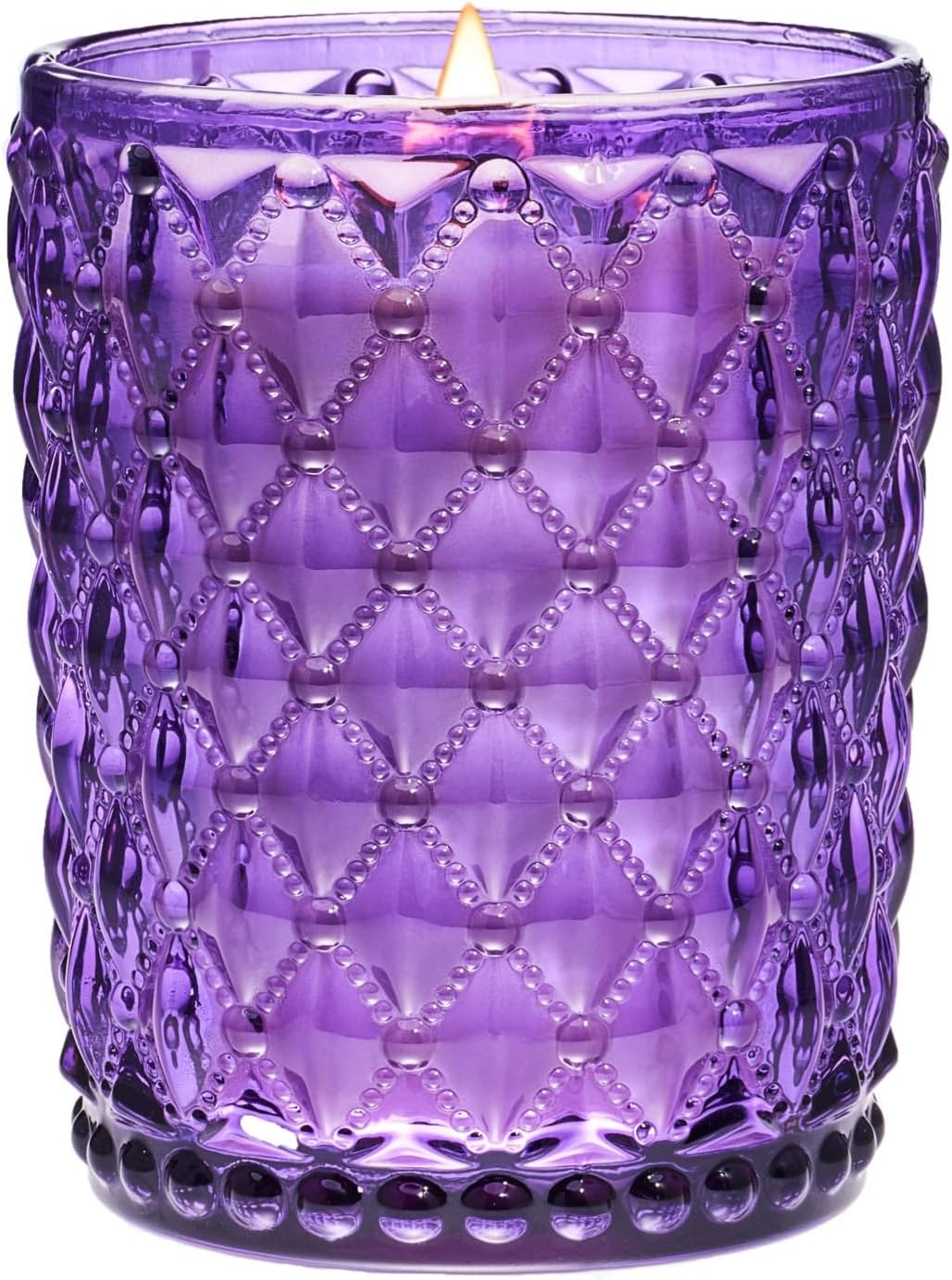 M&SENSE Citrus & Lavender Scented Candle | 17.64OZ, 100-Hour Burn | Natural Non-Toxic Soy Wax | Long-Lasting for Mood Healing and Gifting | for Bathroom, Kitchen, Office