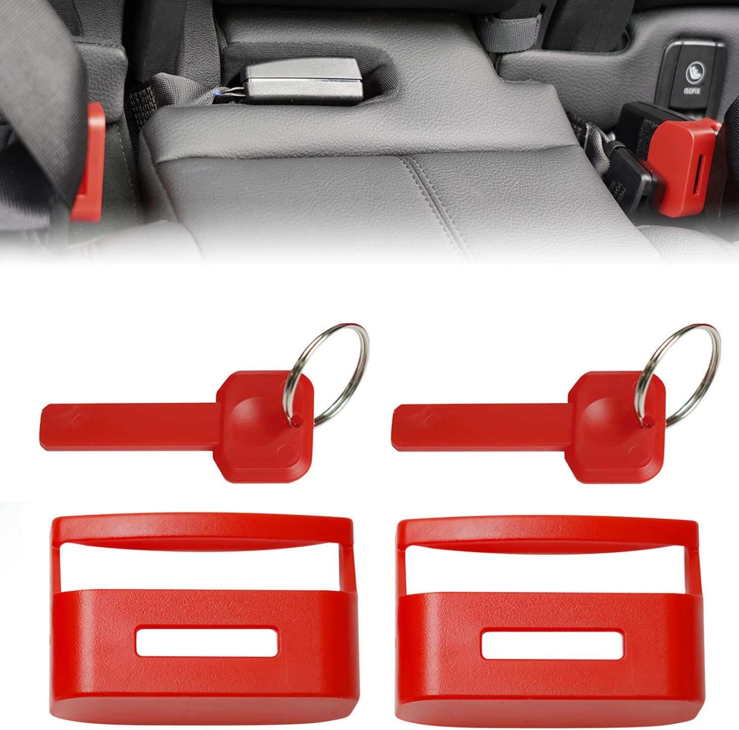 ehomiiii Car Seat Clip Anti Escape Buckle GuardPreventing Children