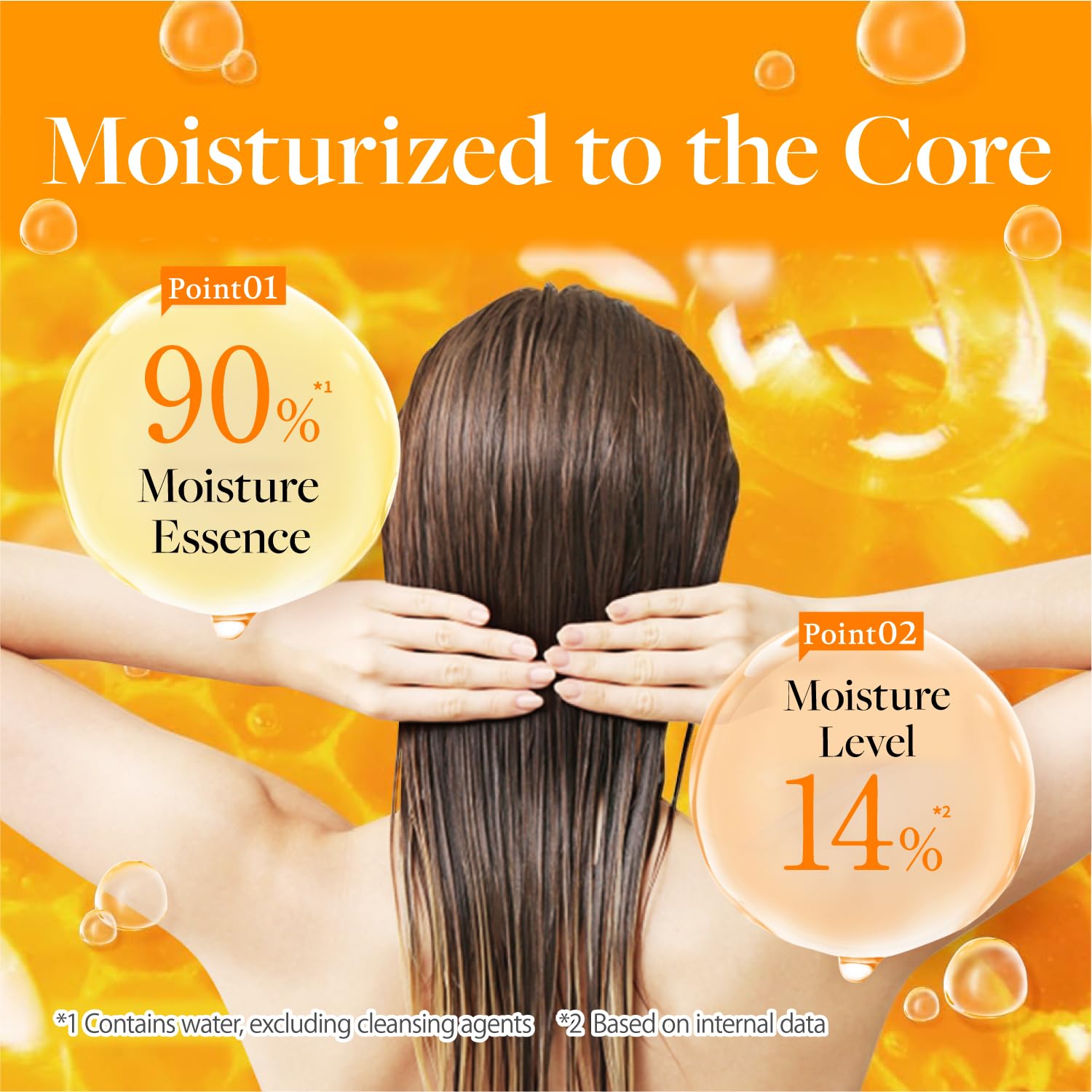 [Genuine Product] &honey Melty Moist Repair Shampoo & Conditioner Set 440mL+450g/14.87.fl.Oz+15.69Oz Sulfate-Free Moisturizing Hair Care Tame Frizz Waves - 4
