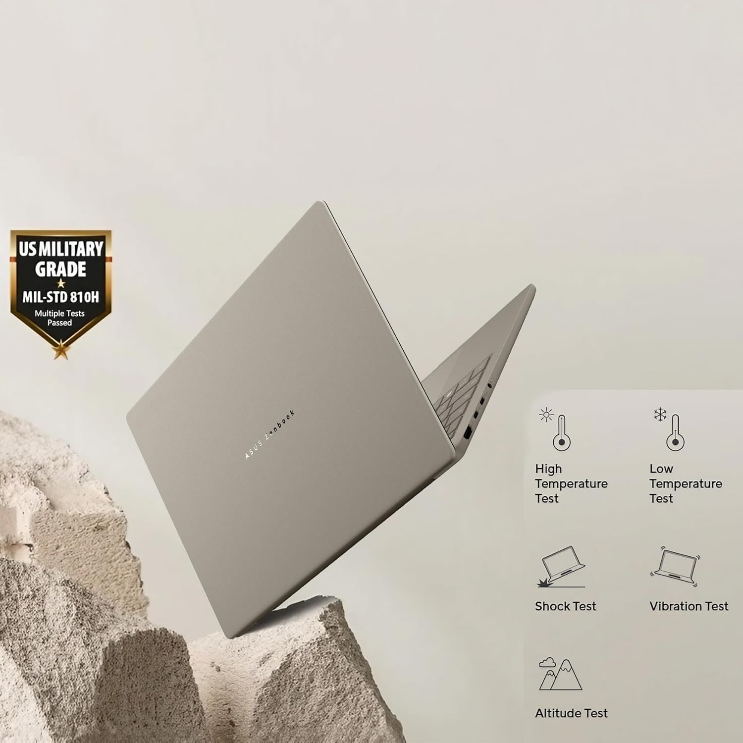 ASUS Zenbook A14 Copilot+ AI PC Laptop | 14" WUXGA OLED (100% DCI-P3) | Qualcomm Snapdragon X Plus (Up to 45 Tops) | 16GB RAM 512GB SSD | for Creator Business Professional Win11 w/DLCA Accessory - Image 8