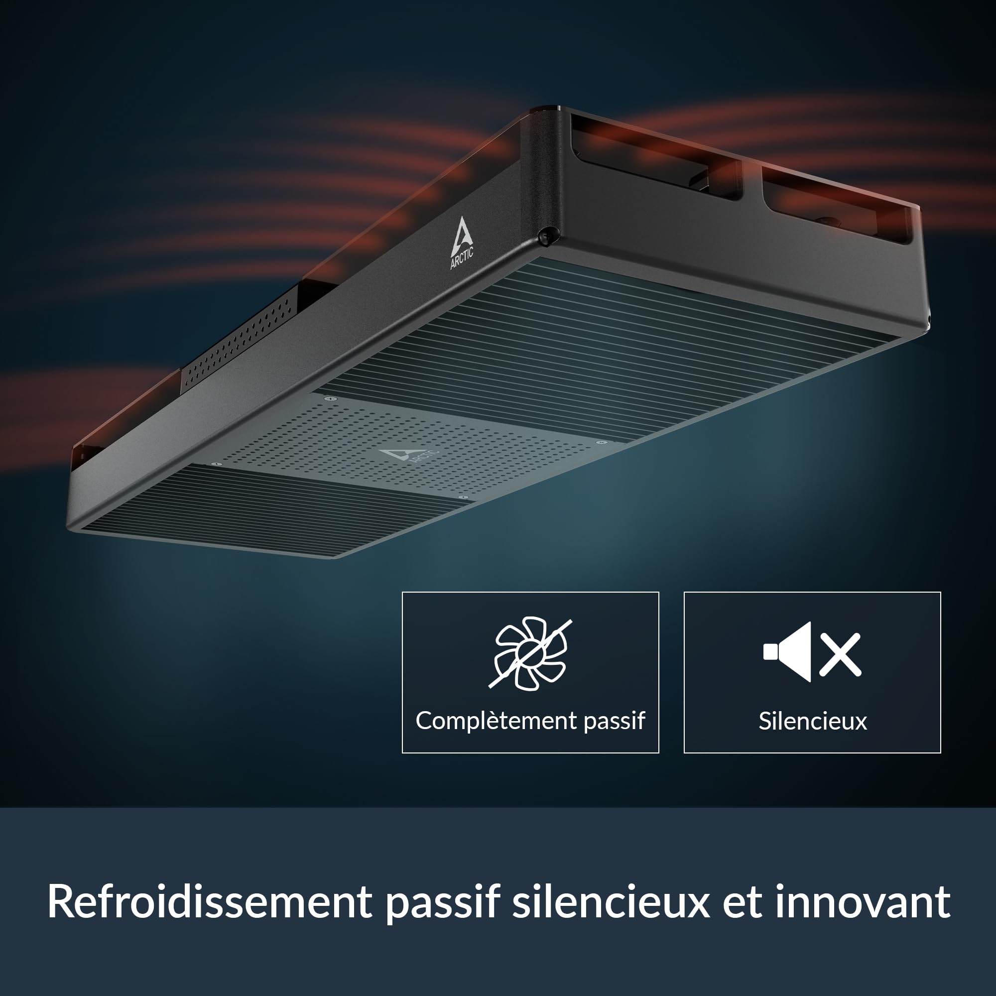 ARCTIC Senza 5700G - PC Montage sous Table, Refroidissement Passif