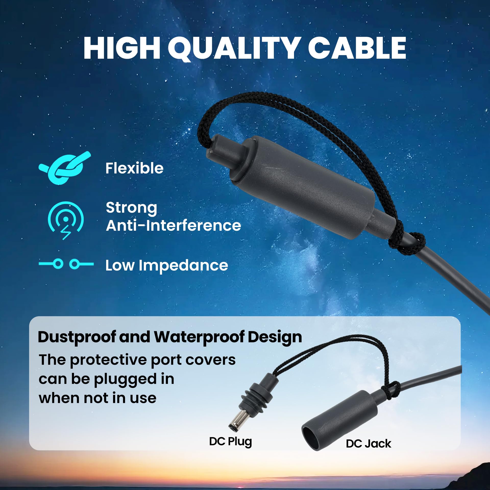 Starlink GEN3 Adaptador convertidor de batería para coche