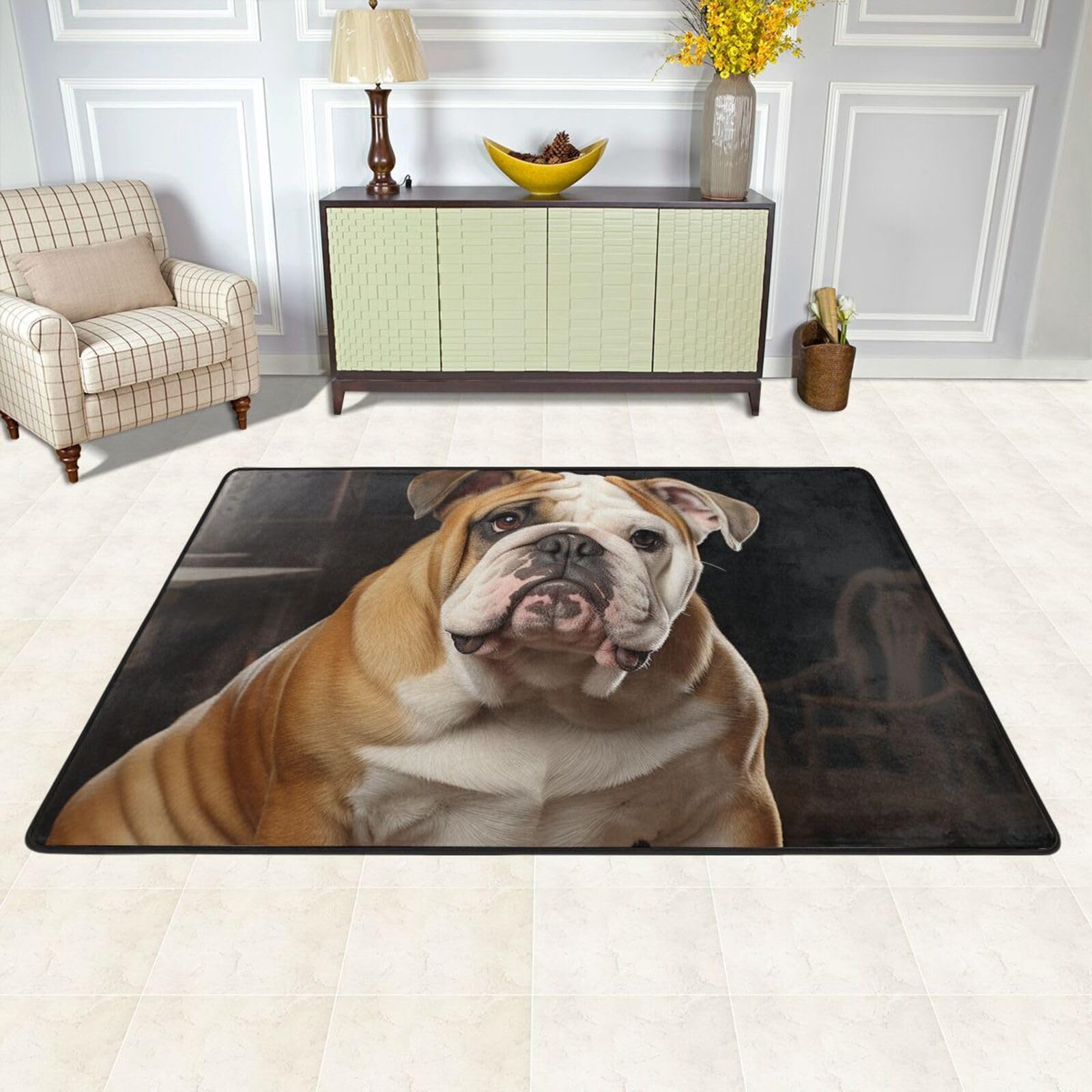 Tapis de sol absorbant antidérapant lavable grand tapis chambre et cuisine