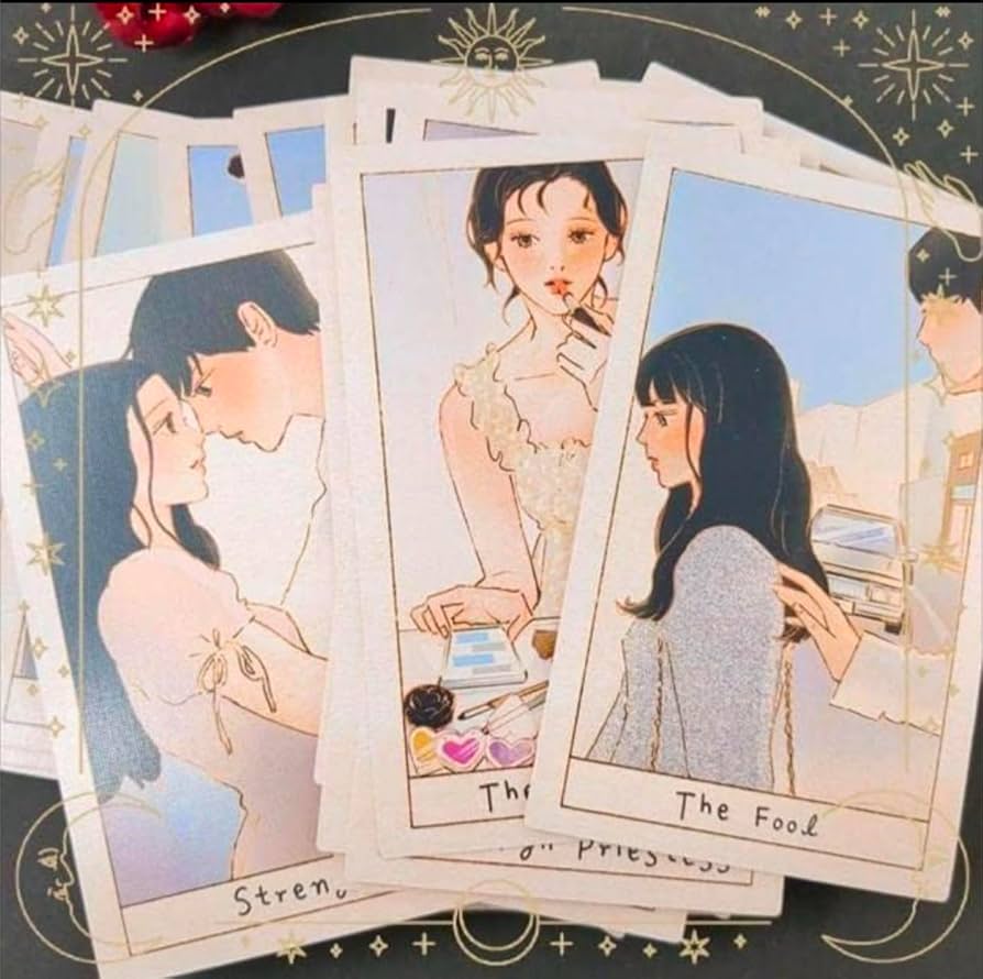 正規品✨韓国・韓流デッキ✨キュンキュンする可愛い恋愛特化のタロットカード Amazon.co.jp: あなたに飛び込むタロットカード、78枚入り 韓国