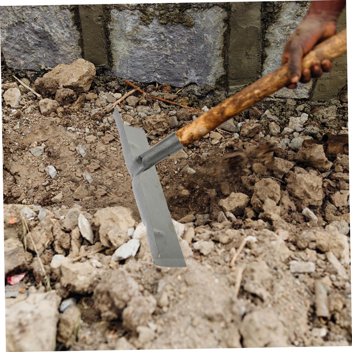 Kisangel 2 Pala de Limpieza de Granja Pala Metálica para Excrementos de Aves de Corral Herramienta Multifuncional 2 Unidades Diseño Resistente para Uso en Granjas y Hogares