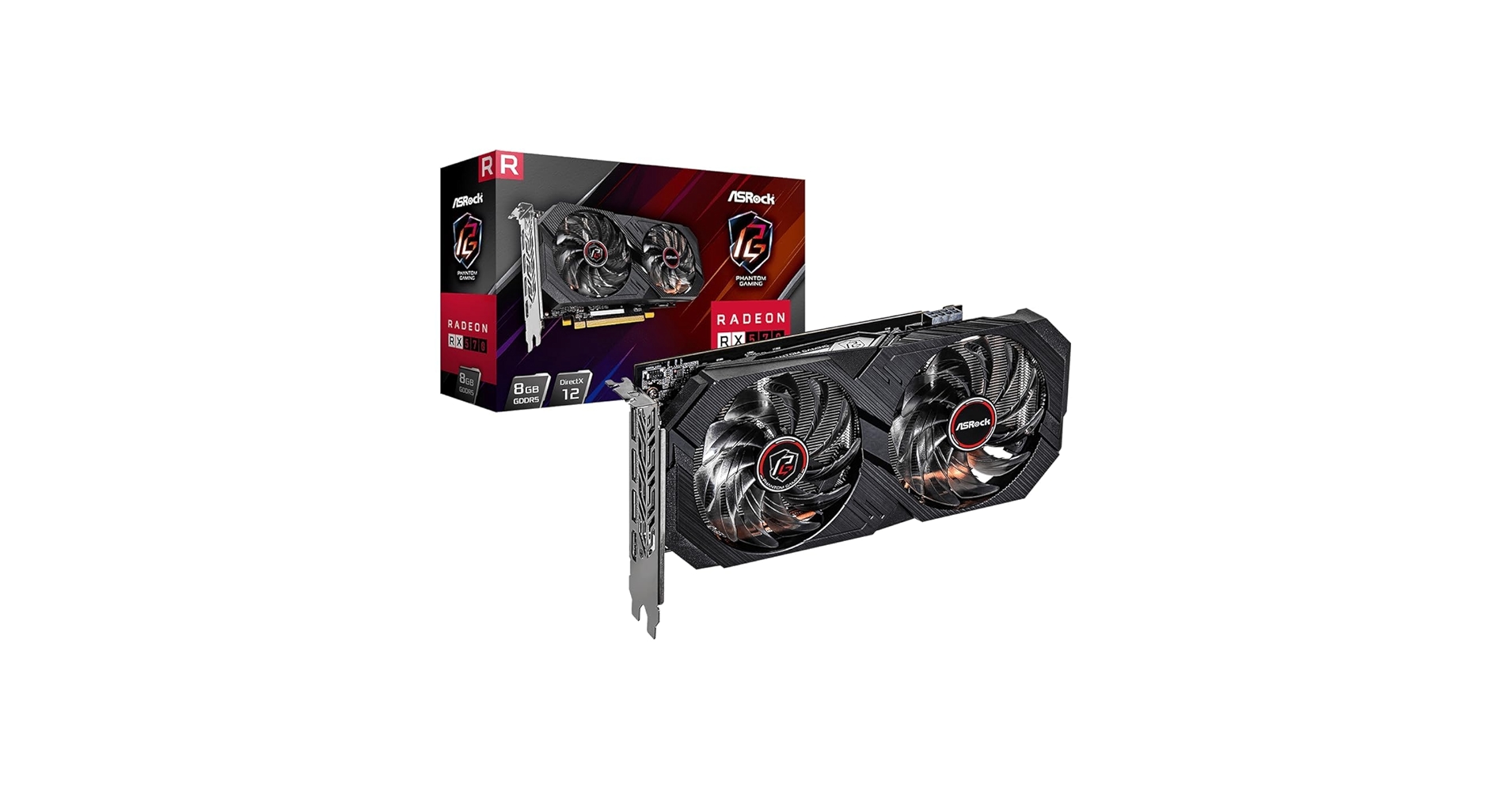 Amazon.com: ASRock AMD Radeon RX 570 Phantom Gaming Elite