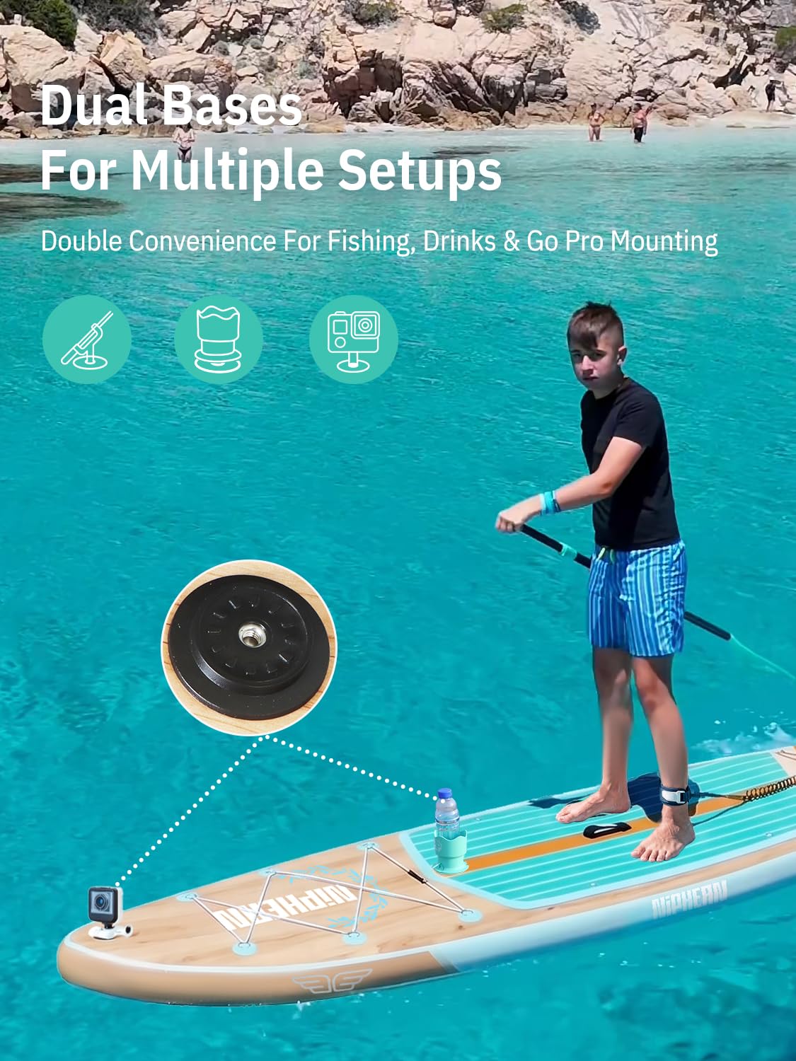 Amazon | Niphean (特大) 空気注入式パドルボード 11フィート SUP