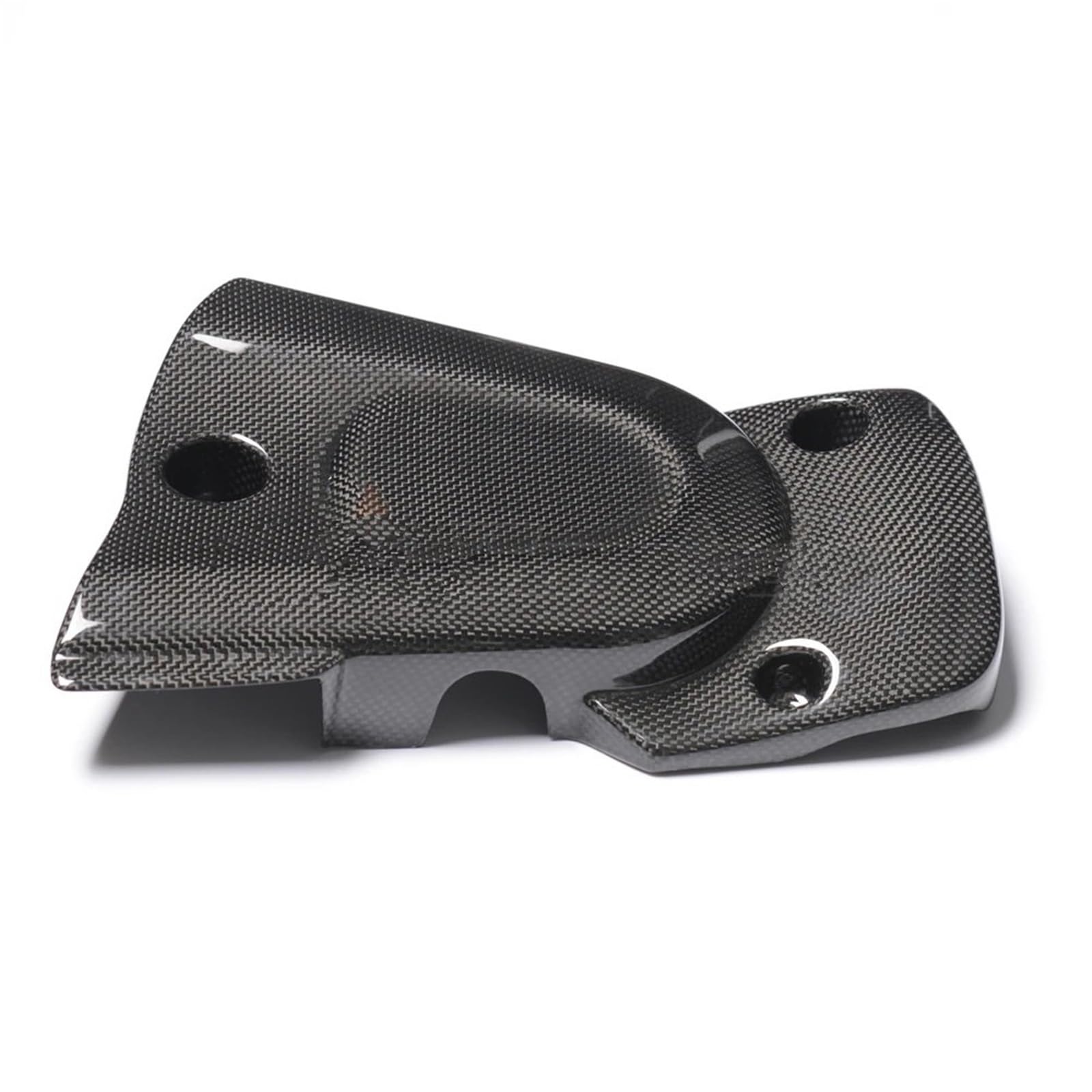 Front SprocketProteggere il capo Coperchio della cinghia di distribuzione, pignone motore, catena, in fibra carbonio, adatto per Buell XB9 XB12 Firebolt(Twill)