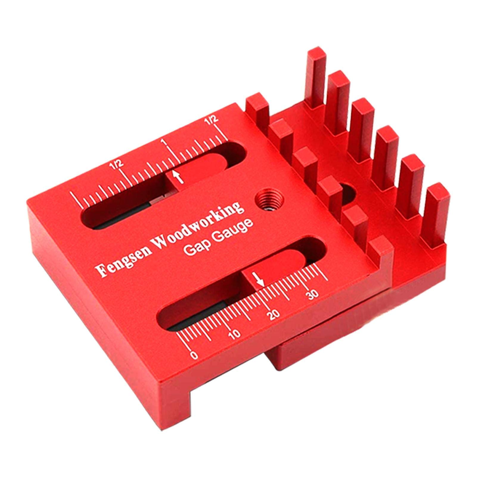 Calidaka Woodworking Gaps Gauge Depth Measuring Ruler Line Sawtooth ...